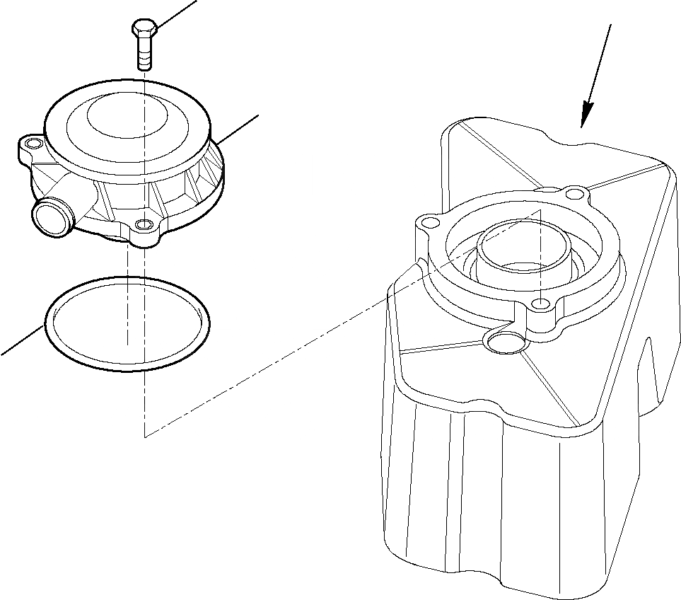 Схема запчастей Komatsu WB91R-5E0 - ГОЛОВКА ЦИЛИНДРОВ КРЫШКИ (/) ДВИГАТЕЛЬ