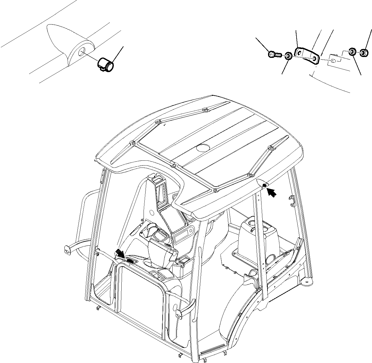 Схема запчастей Komatsu WB91R-5E0 - ЭЛЕКТРИКА (НАВЕС) (/) КОМПОНЕНТЫ ДВИГАТЕЛЯ И ЭЛЕКТРИКА