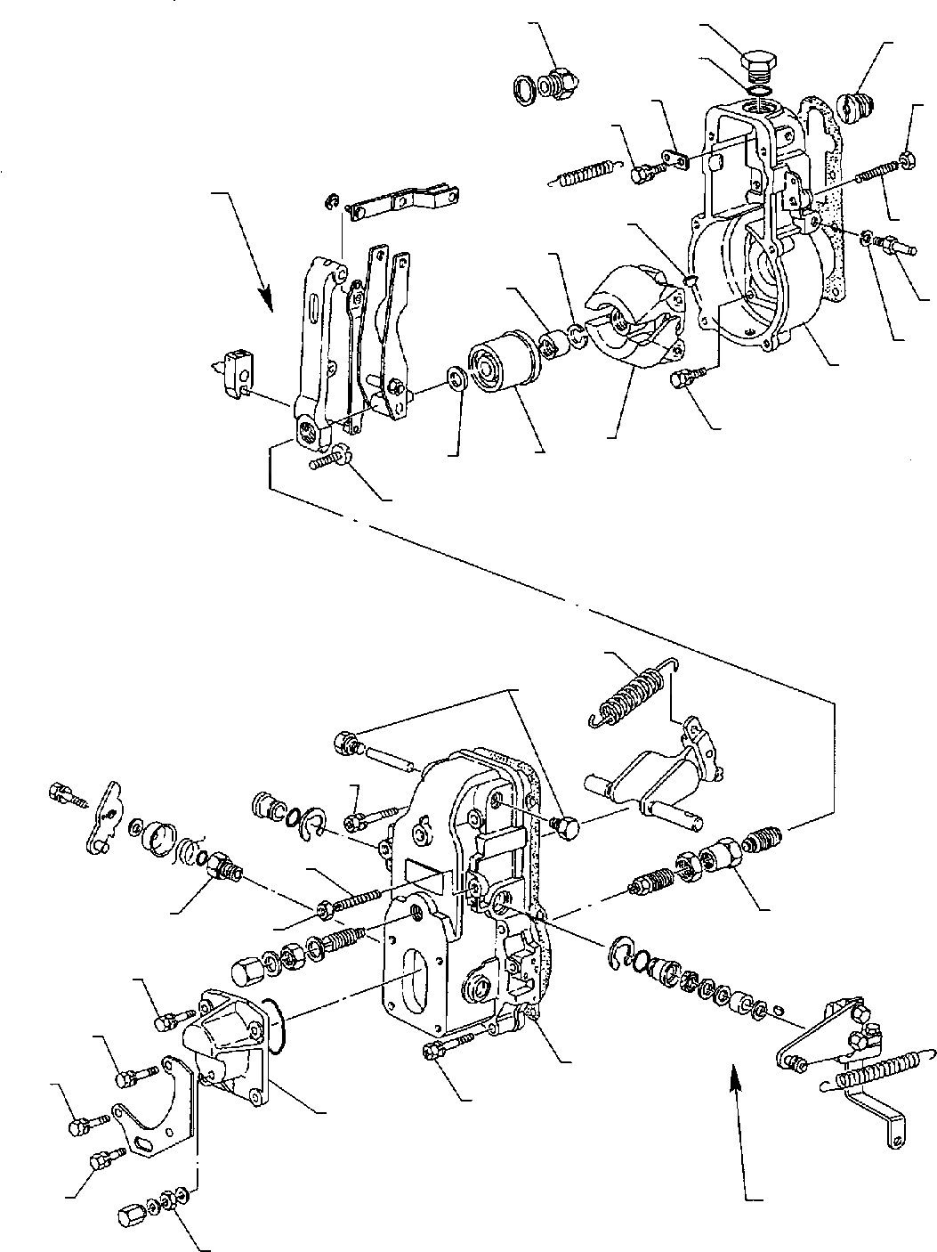 Схема запчастей Komatsu WB91R-2 - РЕГУЛЯТОР (/) ДВИГАТЕЛЬ