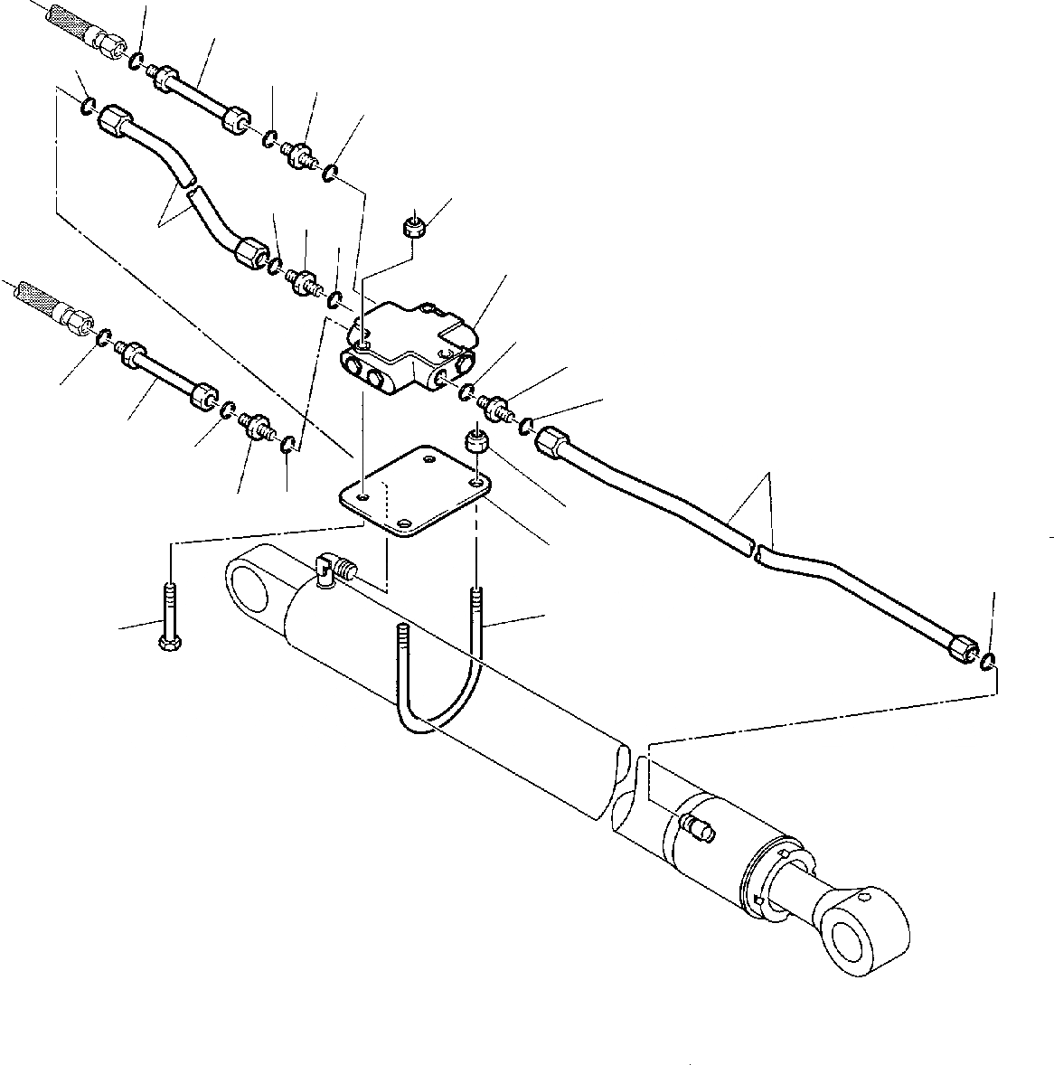 Схема запчастей Komatsu WB91R-2 - ГИДРОЛИНИЯ (ЦИЛИНДР ПОДЪЕМА ПОГРУЗ. КОВША) (КЛАПАН БЕЗОПАСНОСТИ) ГИДРАВЛИКА РАБОЧЕЕ ОБОРУДОВАНИЕ