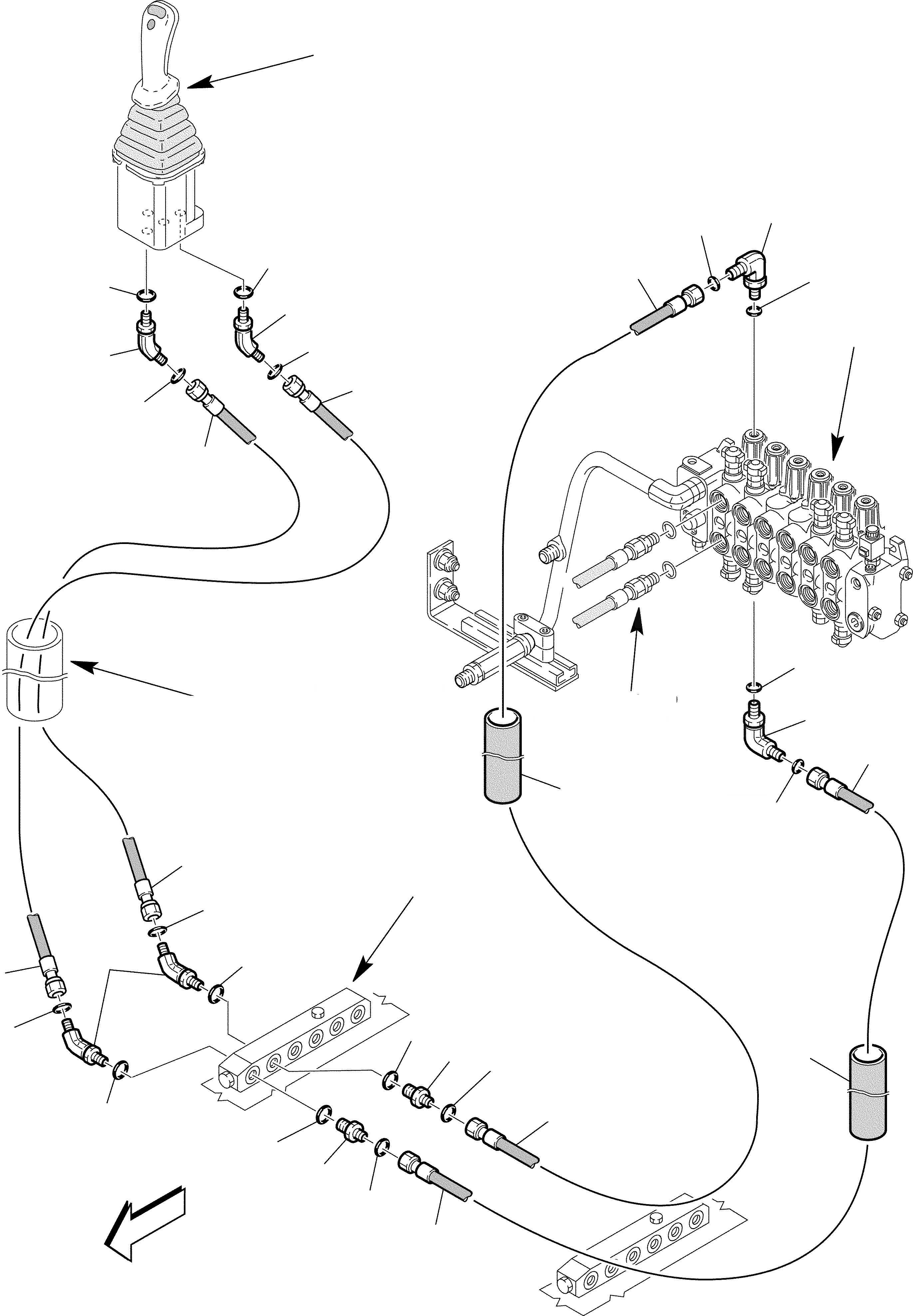 Схема запчастей Komatsu WB93R-2 - ГИДРОЛИНИЯ (ЦИЛИНДР РУКОЯТИ) (С PPC) (ОПЦИОНН.) ГИДРАВЛИКА РАБОЧЕЕ ОБОРУДОВАНИЕ