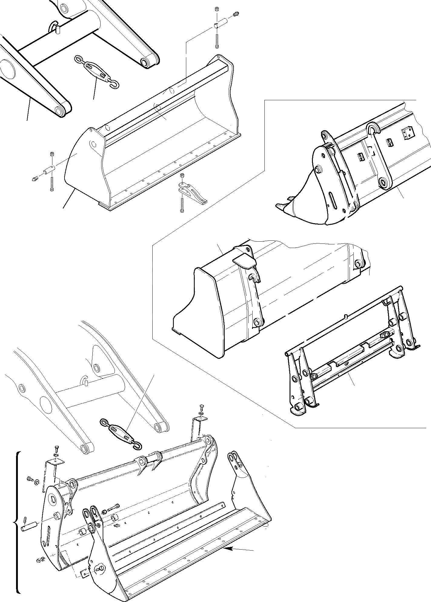 Схема запчастей Komatsu WB97S-2 - АКСЕССУАРЫ ДЛЯ ГЕРМАН. ( И КМ/Ч) (/) МАРКИРОВКА
