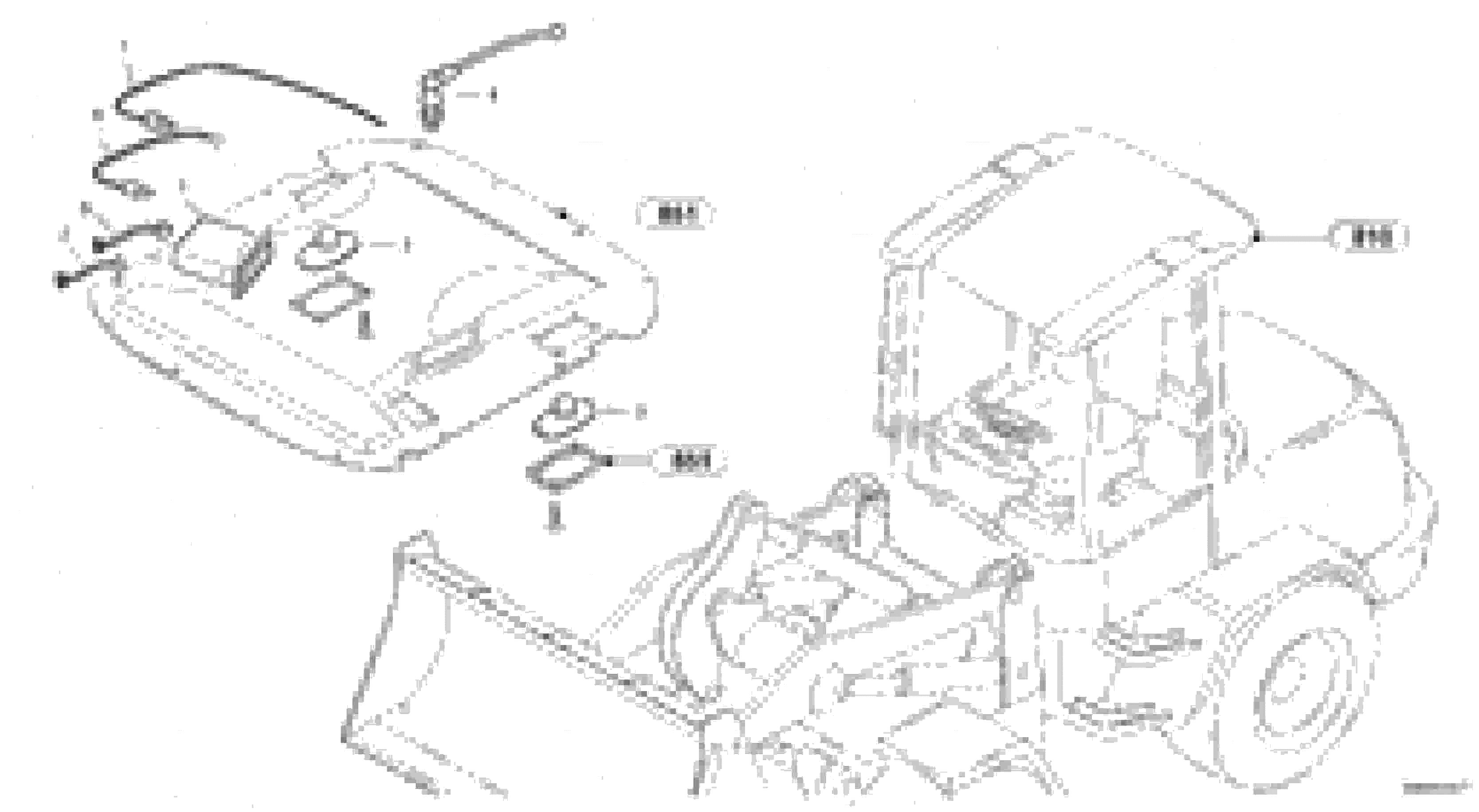 Схема запчастей Volvo L35 TYPE 186, 188, 189 SER NO - 2200 - 9284 Radio 