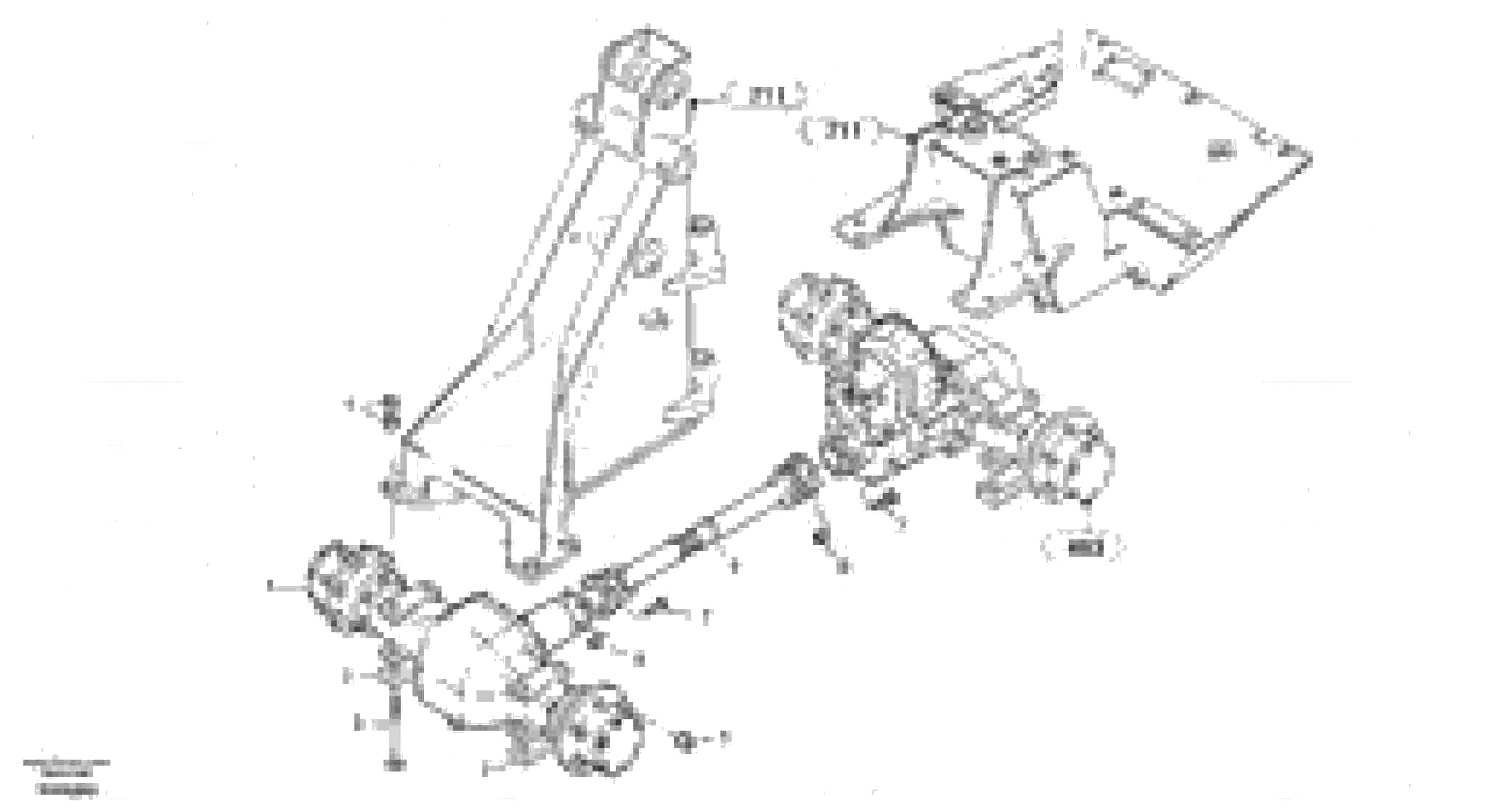 Схема запчастей Volvo ZL302C SER NO 2404001 - - 31600 Мост передний в сборе 