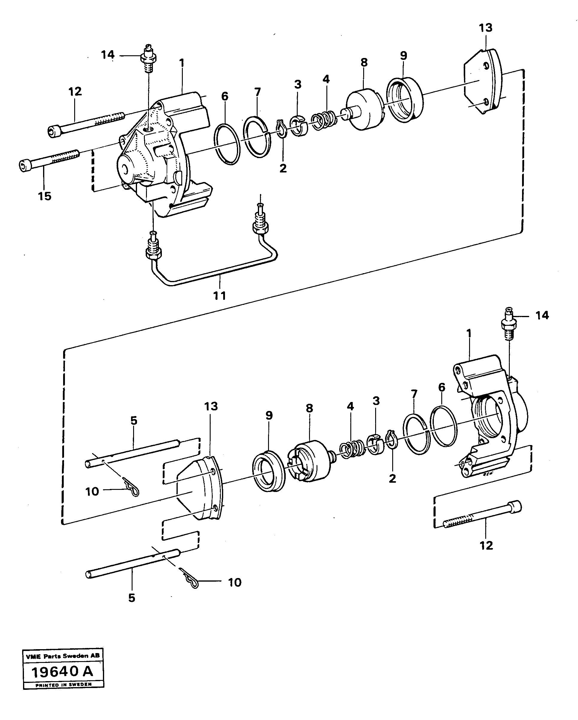 Схема запчастей Volvo L30 - 37904 Disc brake L30 L30