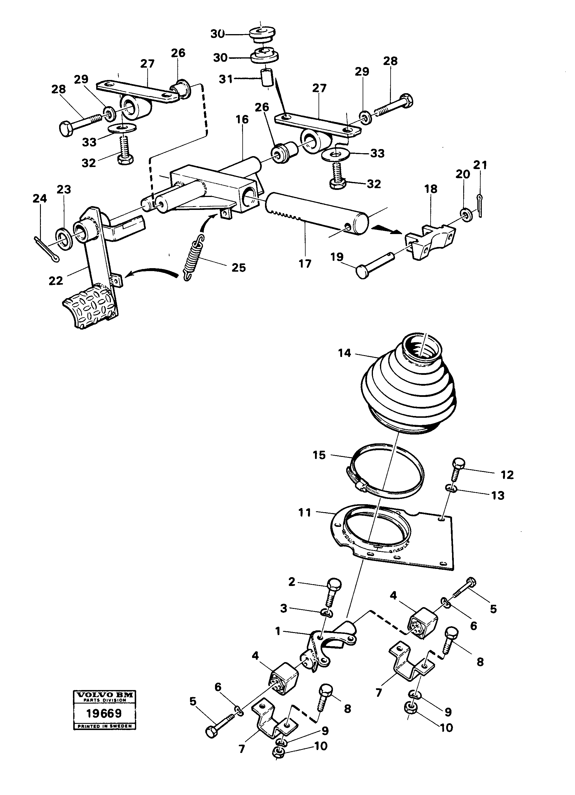 Схема запчастей Volvo L30 - 27662 Adjustable steering wheel L30 L30
