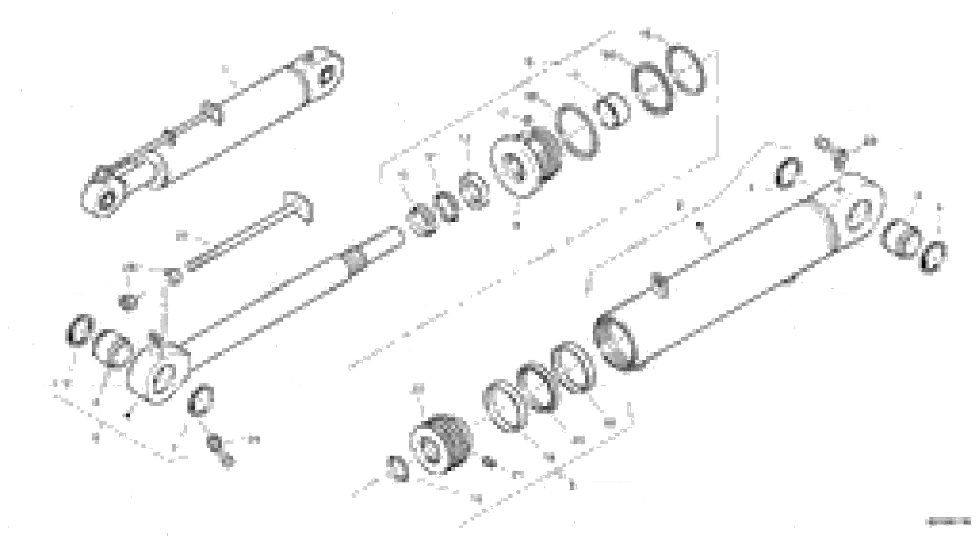 Схема запчастей Volvo L30 - 31467 Цилиндр подъема (наклона) кузова L30 TYPE 180, 181 SER NO - 2200