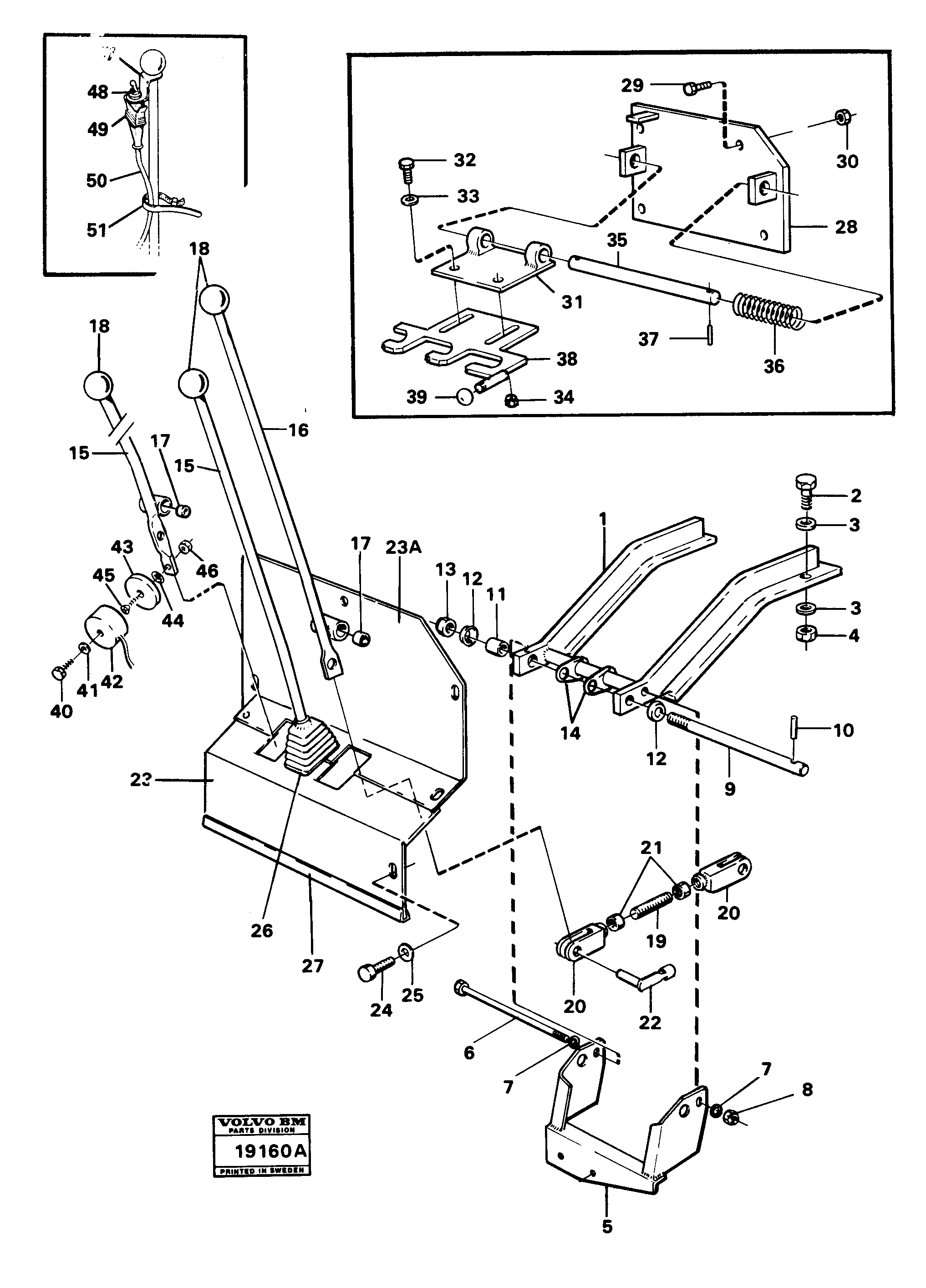 Схема запчастей Volvo L30 - 98987 Controls L30 L30