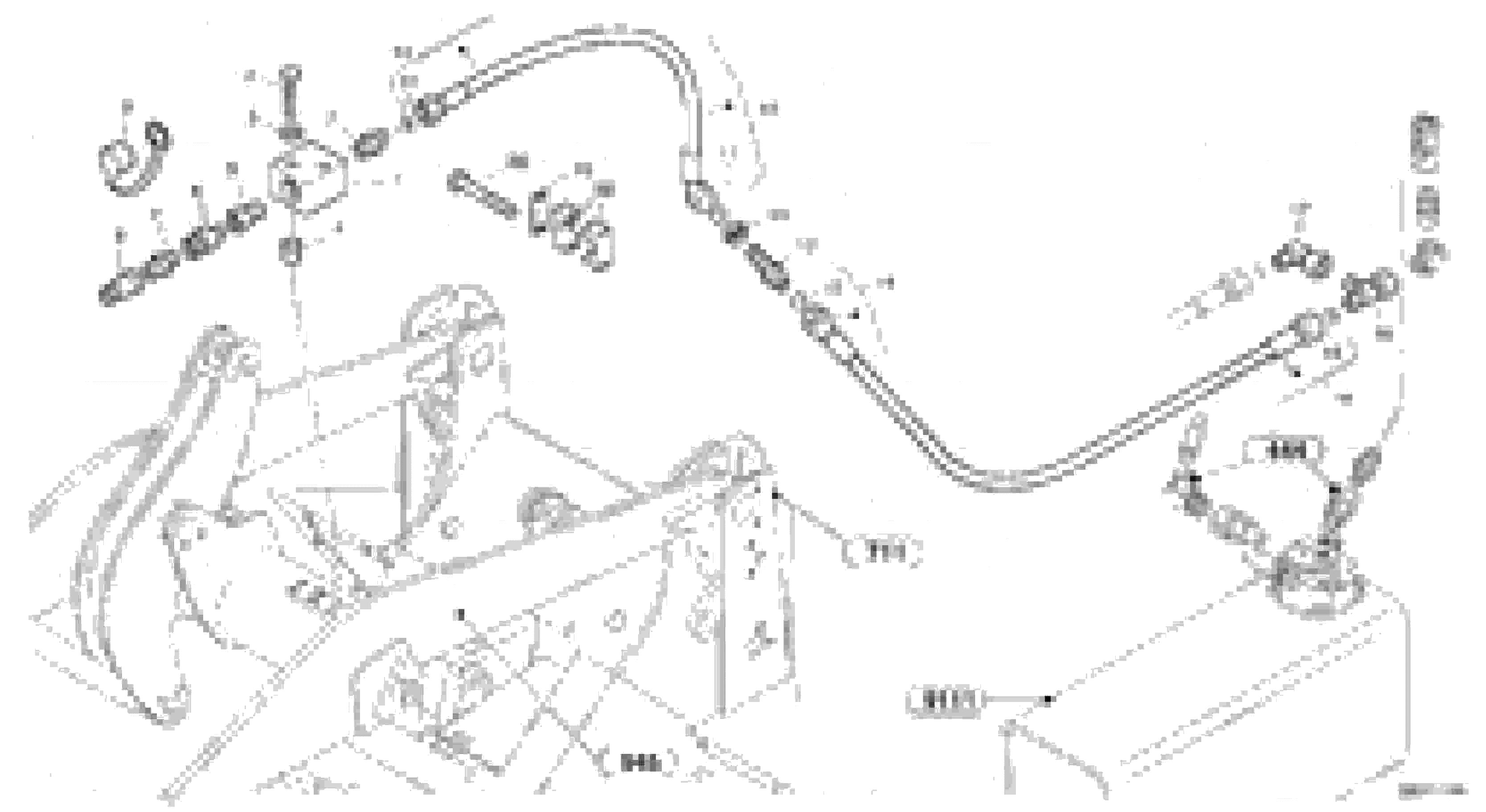 Схема запчастей Volvo L30B - 55922 Leakage line - Option L30B TYPE 183, 185 SER NO - 2999