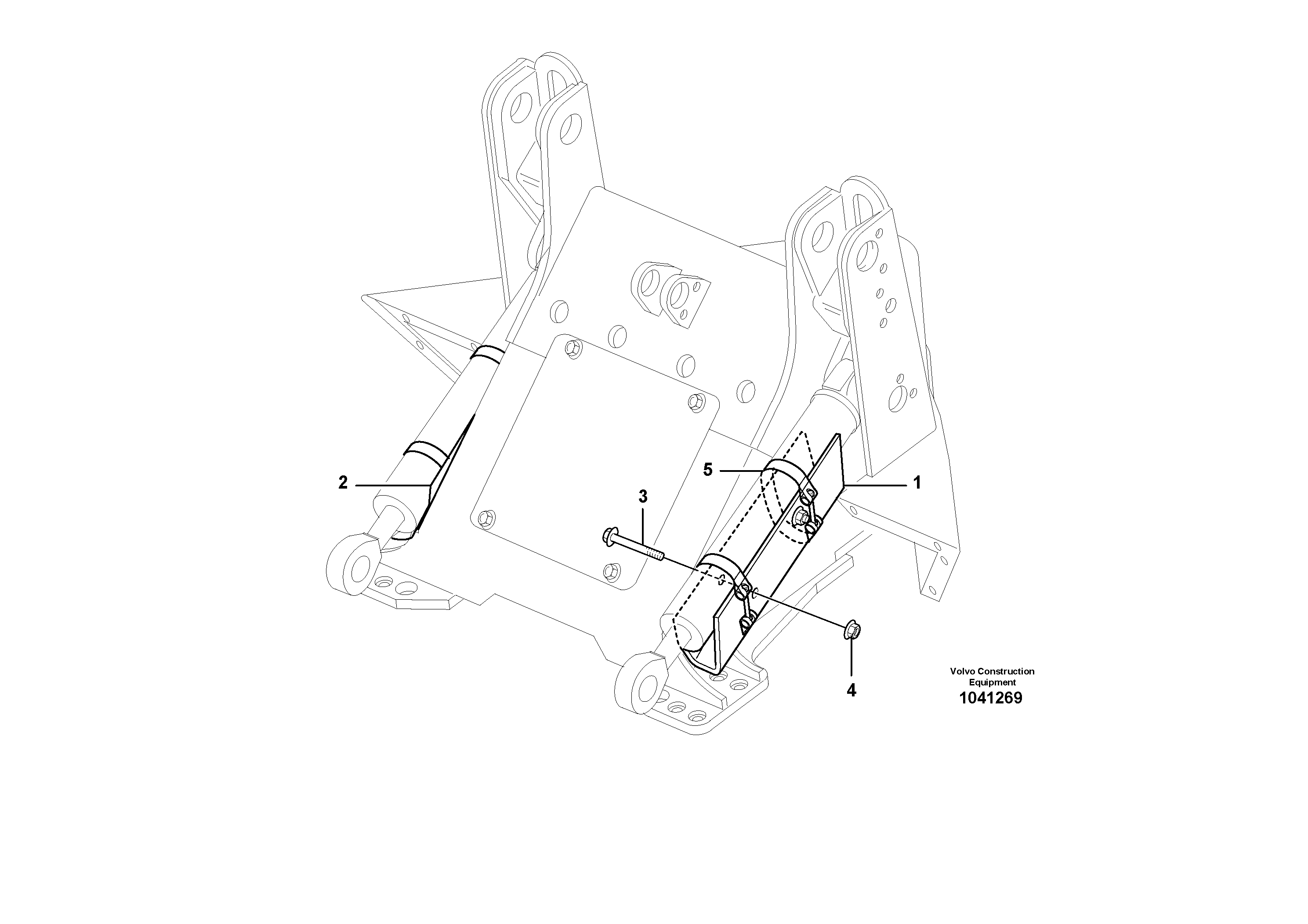 Схема запчастей Volvo L30B - 64665 Protecting plates L30B TYPE 182, 183, 185 SER NO 3000 -