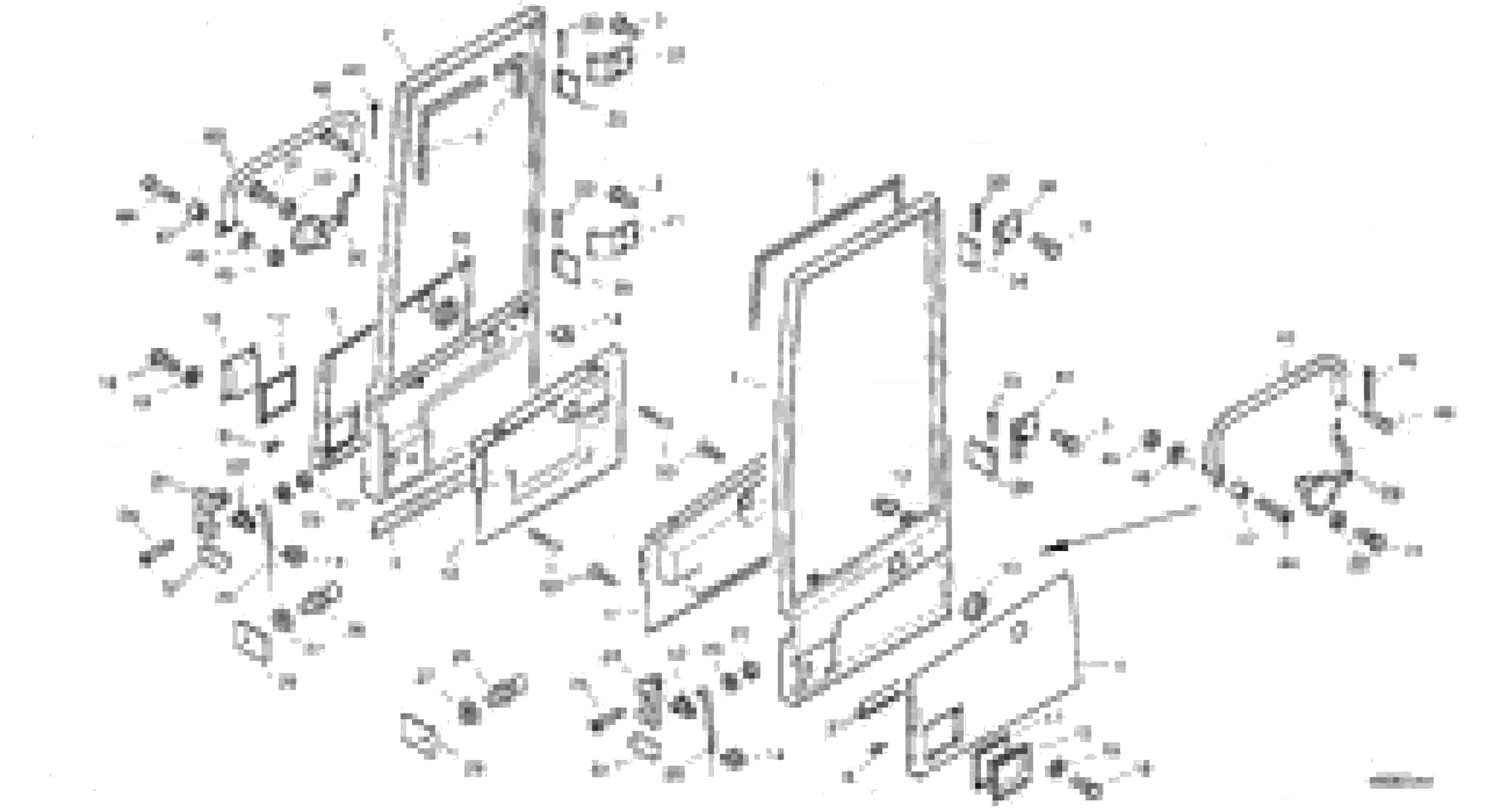 Схема запчастей Volvo L35B - 34720 Doors L35B S/N186/187/188/1893000 - 6000