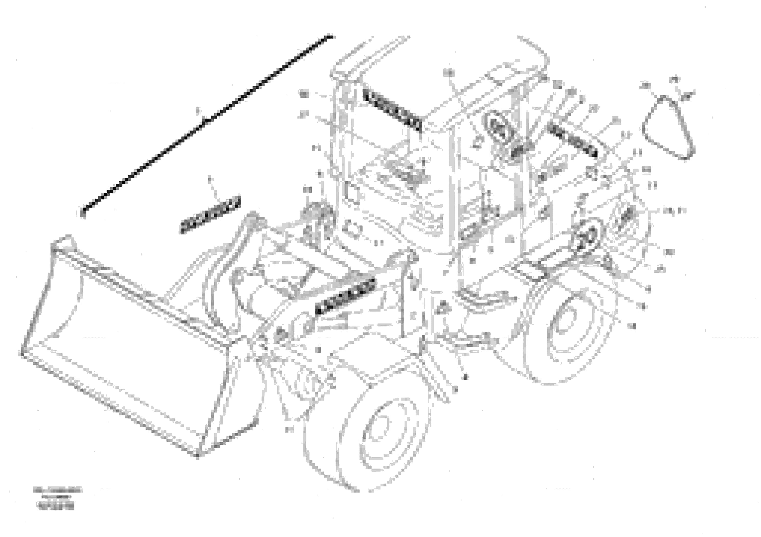 Схема запчастей Volvo L35B - 36040 Plates L35B S/N186/187/188/1893000 - 6000