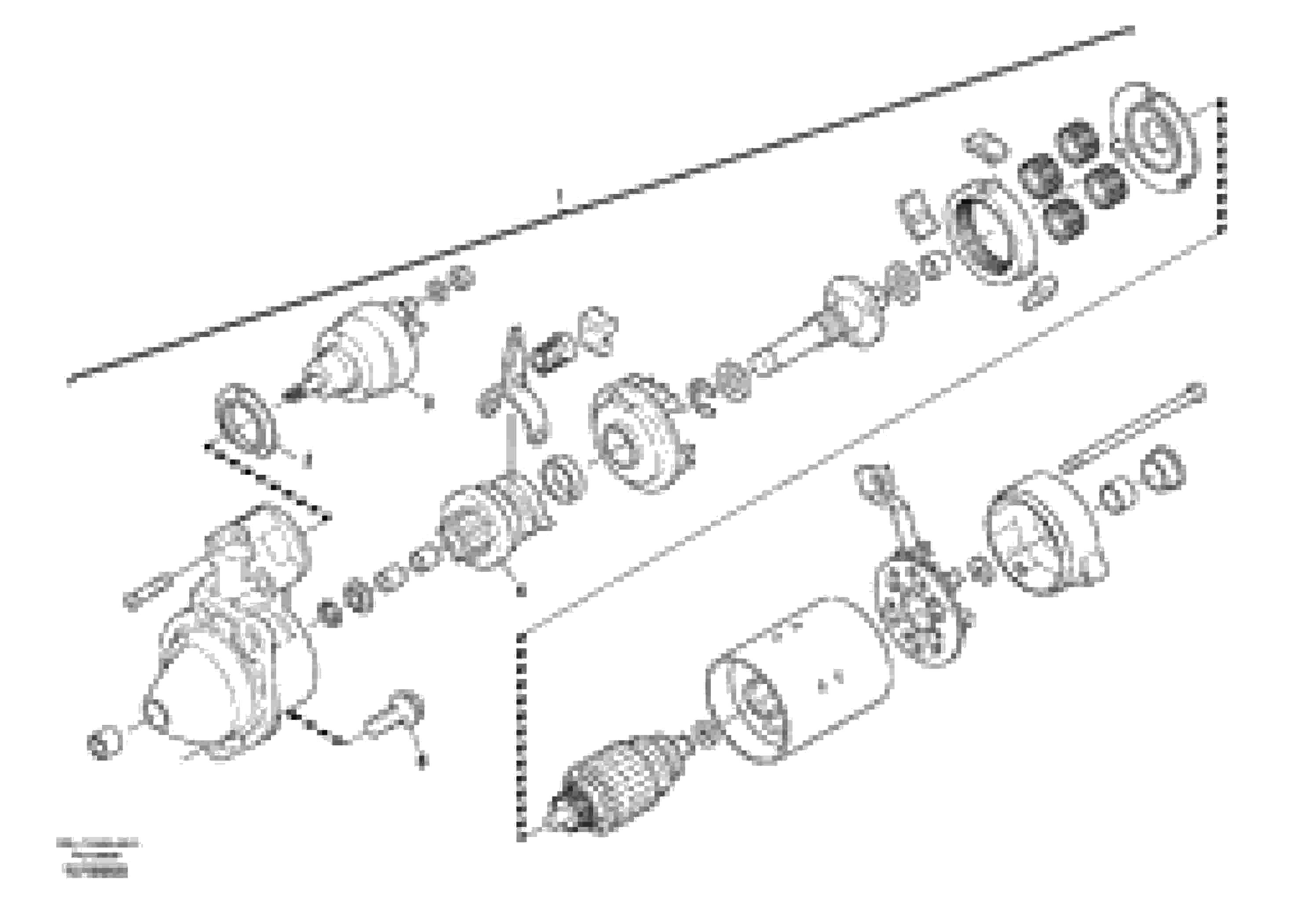 Схема запчастей Volvo L35B - 13531 Стартер L35B S/N186/187/188/1893000 - 6000