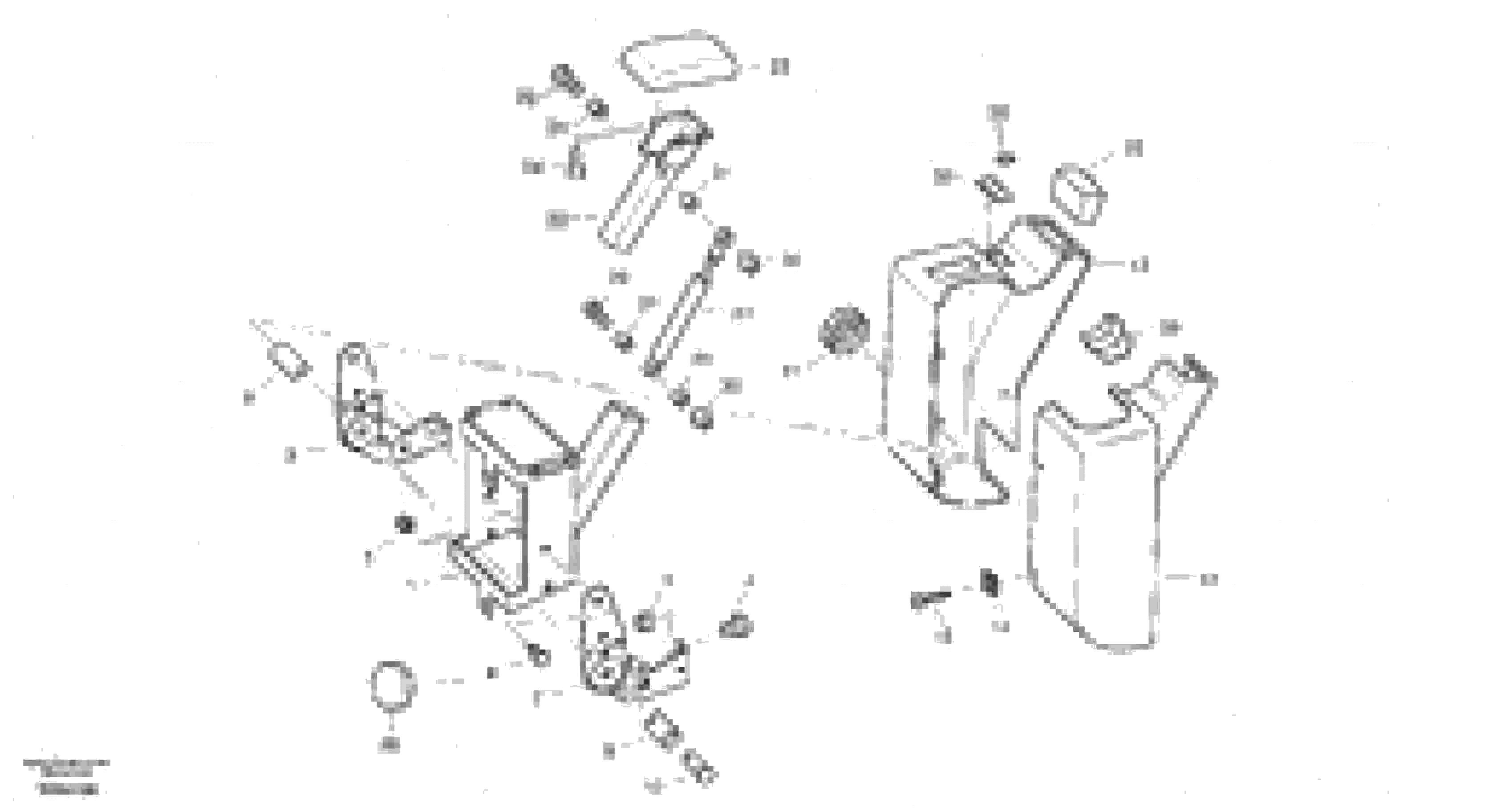 Схема запчастей Volvo L40B - 33204 Servo valve - Installation L40B TYPE 191, 192 SER NO - 1499