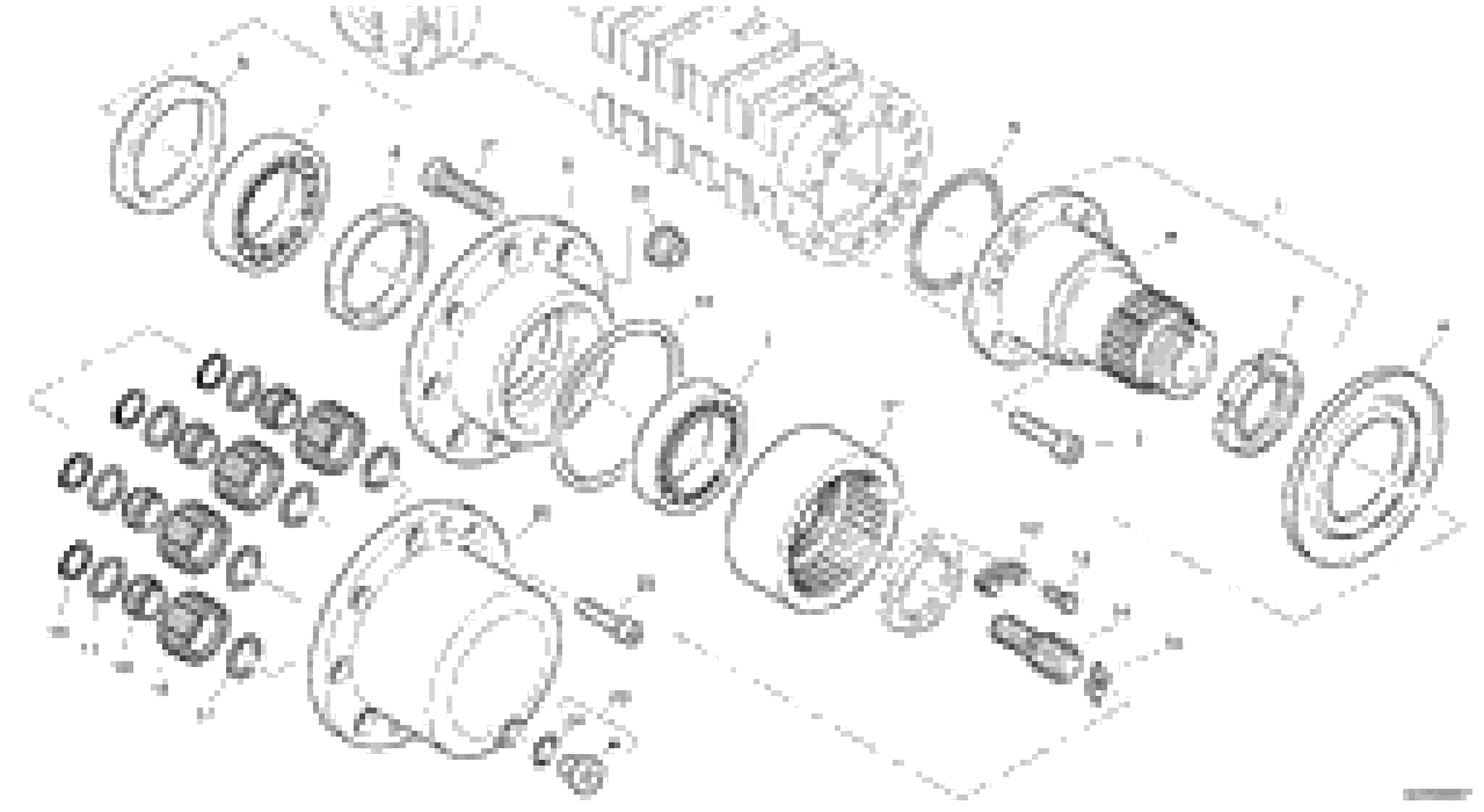 Схема запчастей Volvo L40B - 32433 Final drive - Portal-rear axle L40B TYPE 191, 192 SER NO - 1499