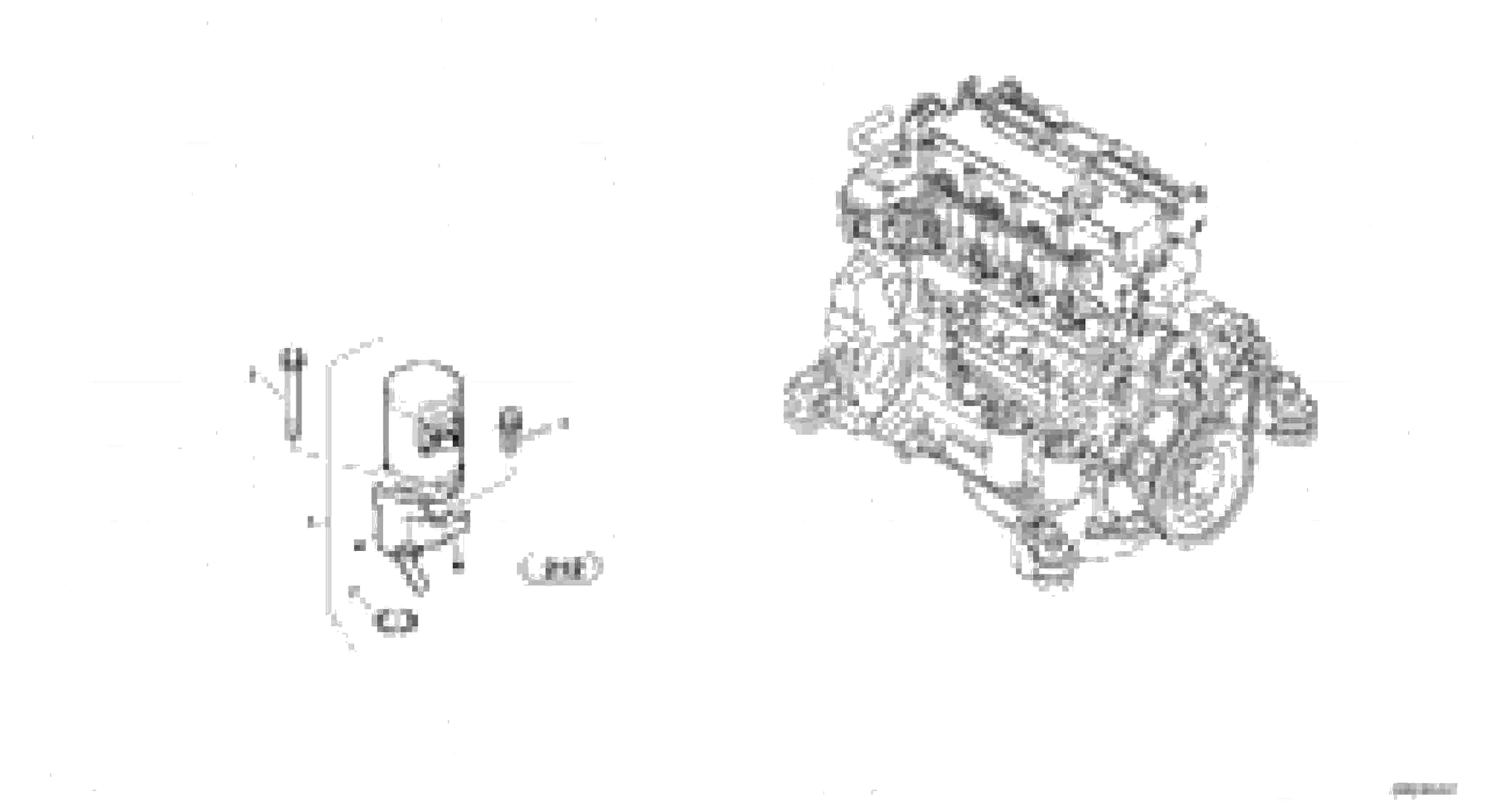 Схема запчастей Volvo L45B - 1031 Engine stop device L45B TYPE 194, 195 SER NO - 1499