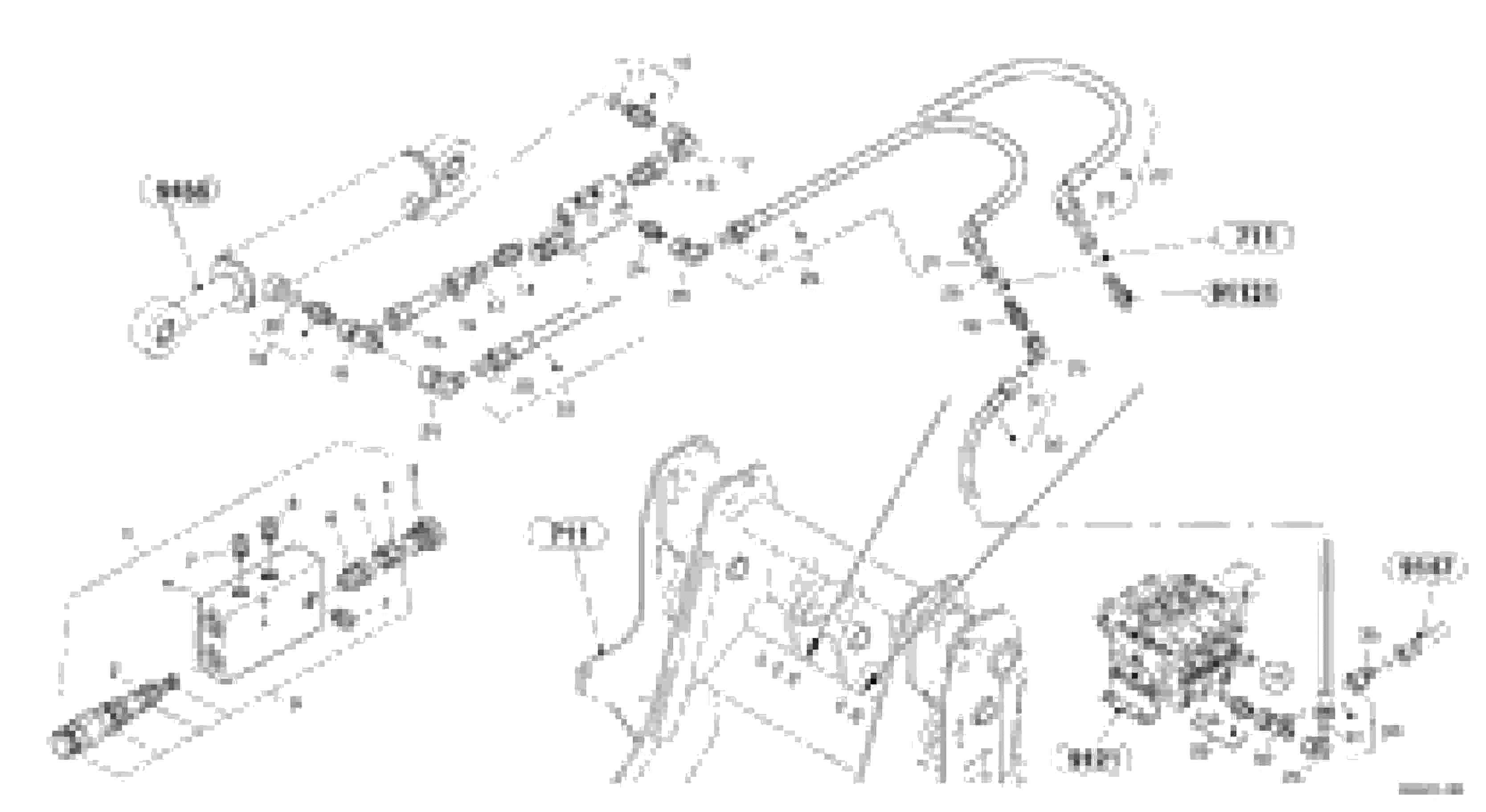 Схема запчастей Volvo L45B - 1998 Line fracture safety - Tilt L45B TYPE 194, 195 SER NO - 1499