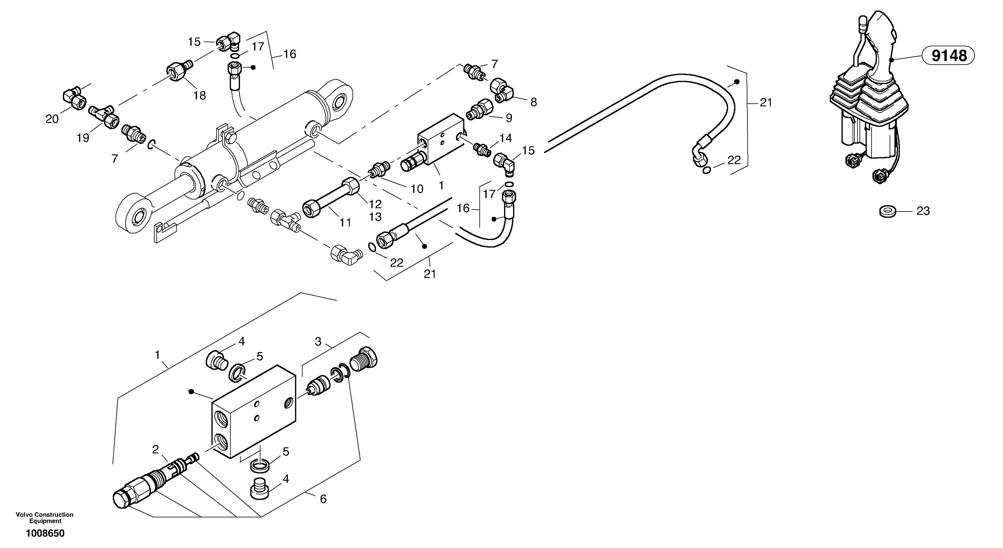 Схема запчастей Volvo L45B - 1509 Fly back bracke equipment L45B TYPE 194, 195 SER NO - 1499