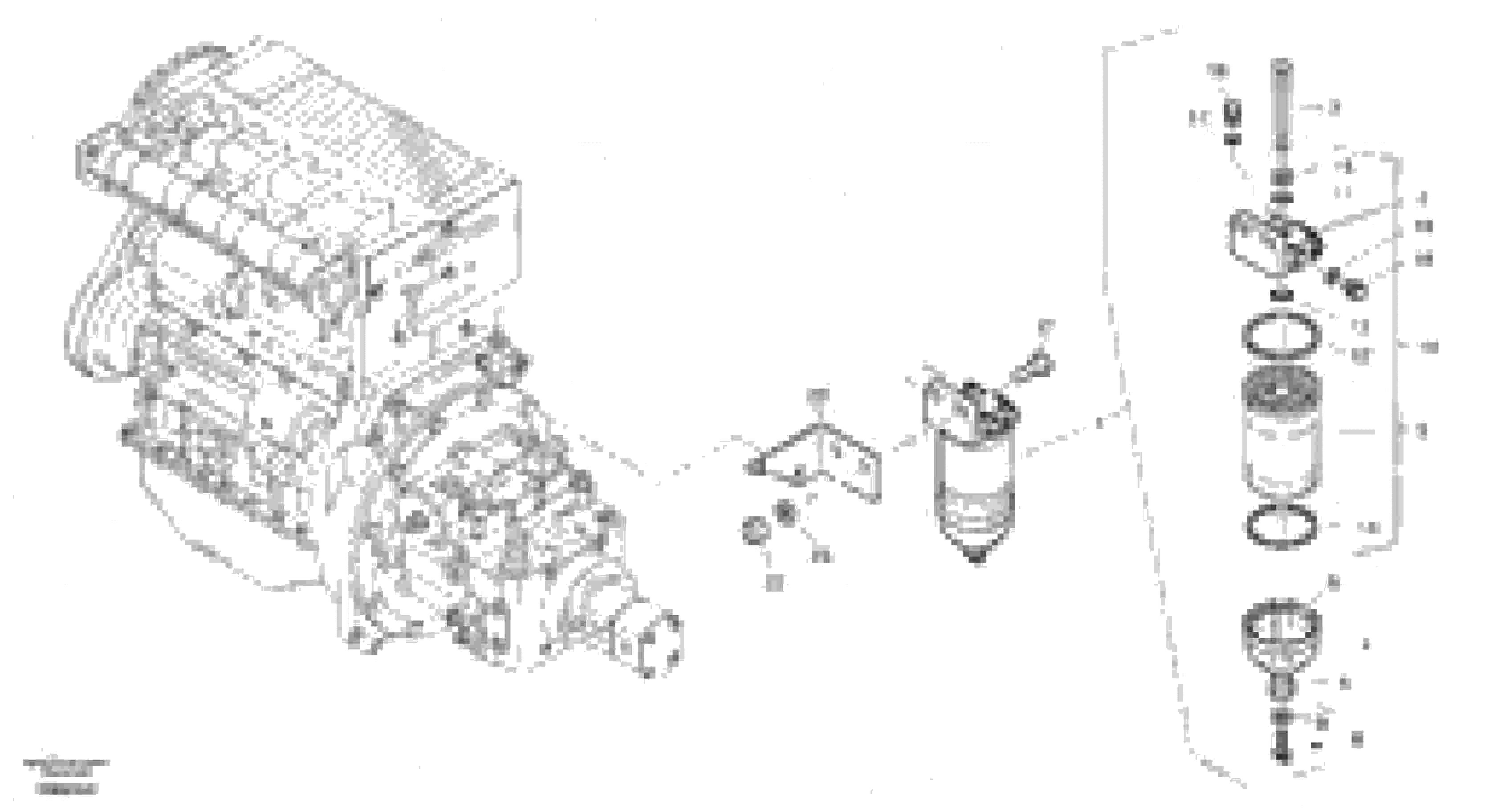 Схема запчастей Volvo L25B - 6050 Filter - Water separator L25B TYPE 175, S/N 0500 - TYPE 176, S/N 0001 -