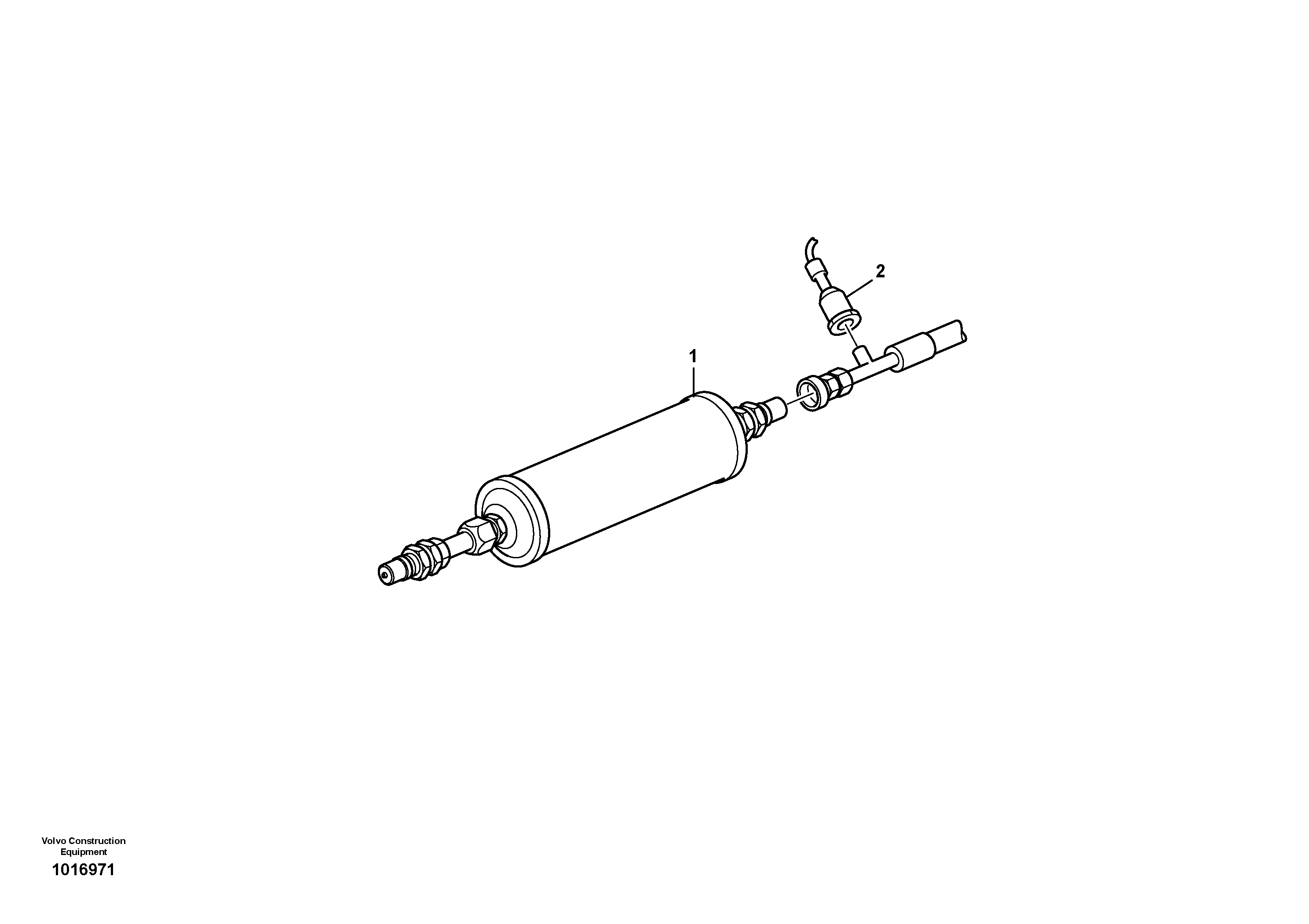 Схема запчастей Volvo L25B - 14646 Dryer L25B TYPE 175, S/N 0500 - TYPE 176, S/N 0001 -