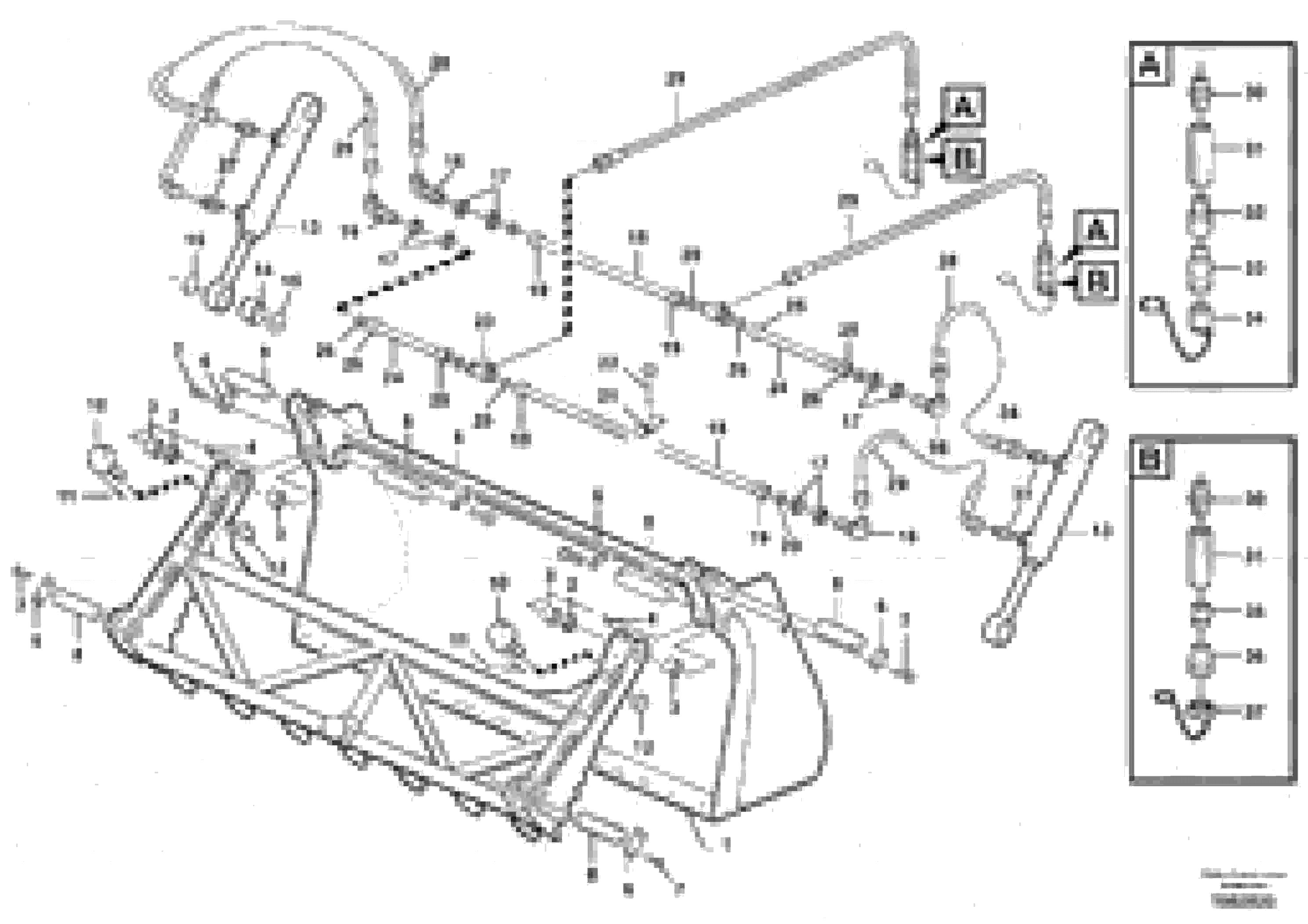 Схема запчастей Volvo L45F - 102644 Clamp bucket ATTACHMENTS ATT. COMPACT WHEEL LOADERS GEN. F