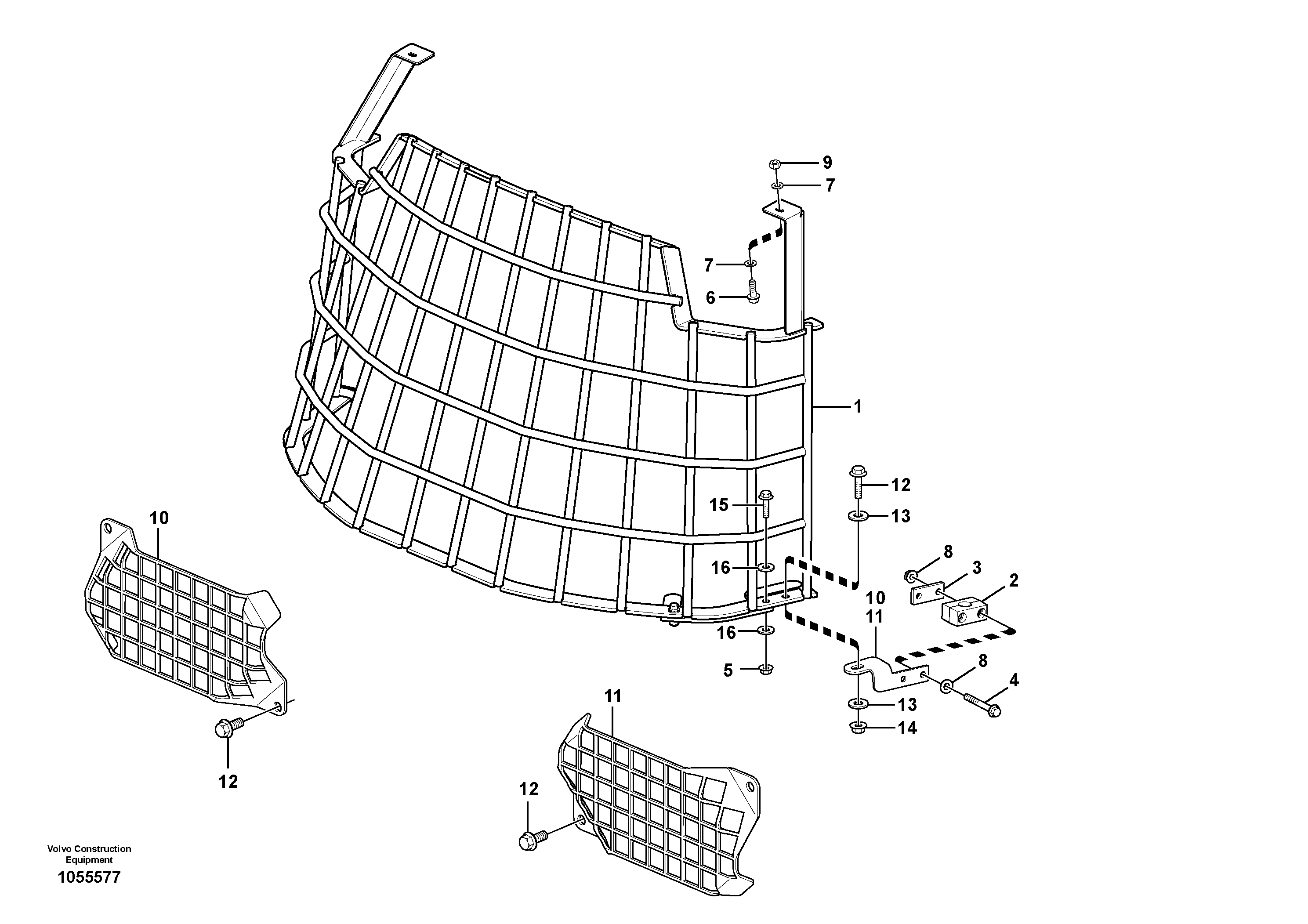 Схема запчастей Volvo L45F - 89077 General, common info about 865 - 867 L45F