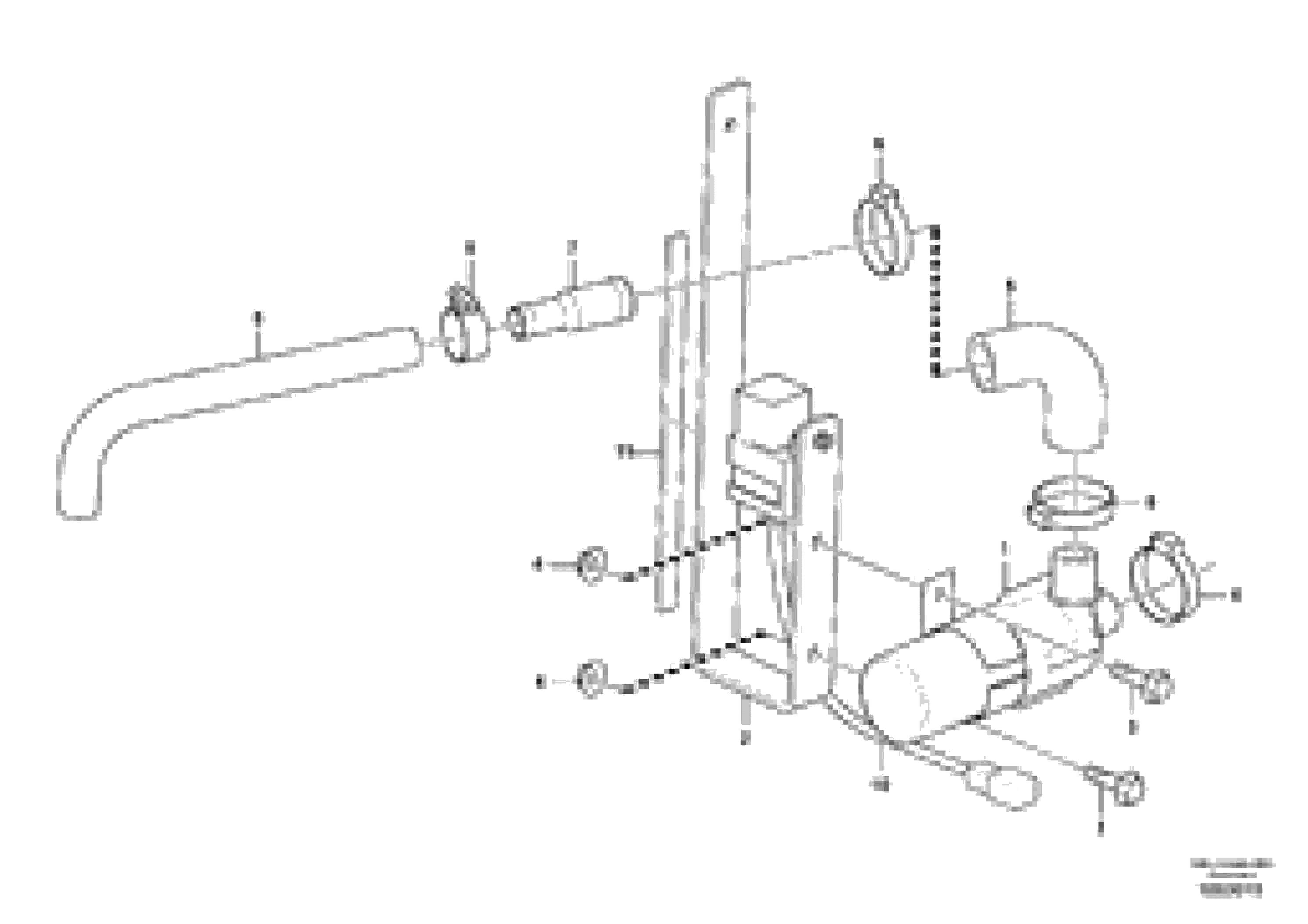 Схема запчастей Volvo L45F - 84981 Pause cab heater L45F