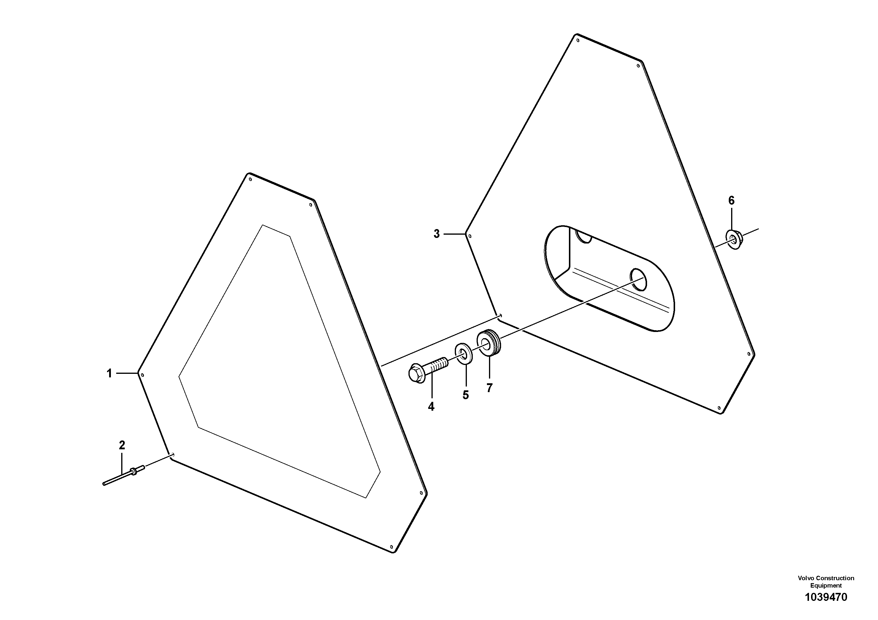 Схема запчастей Volvo L45F - 46031 LGF - sign L45F