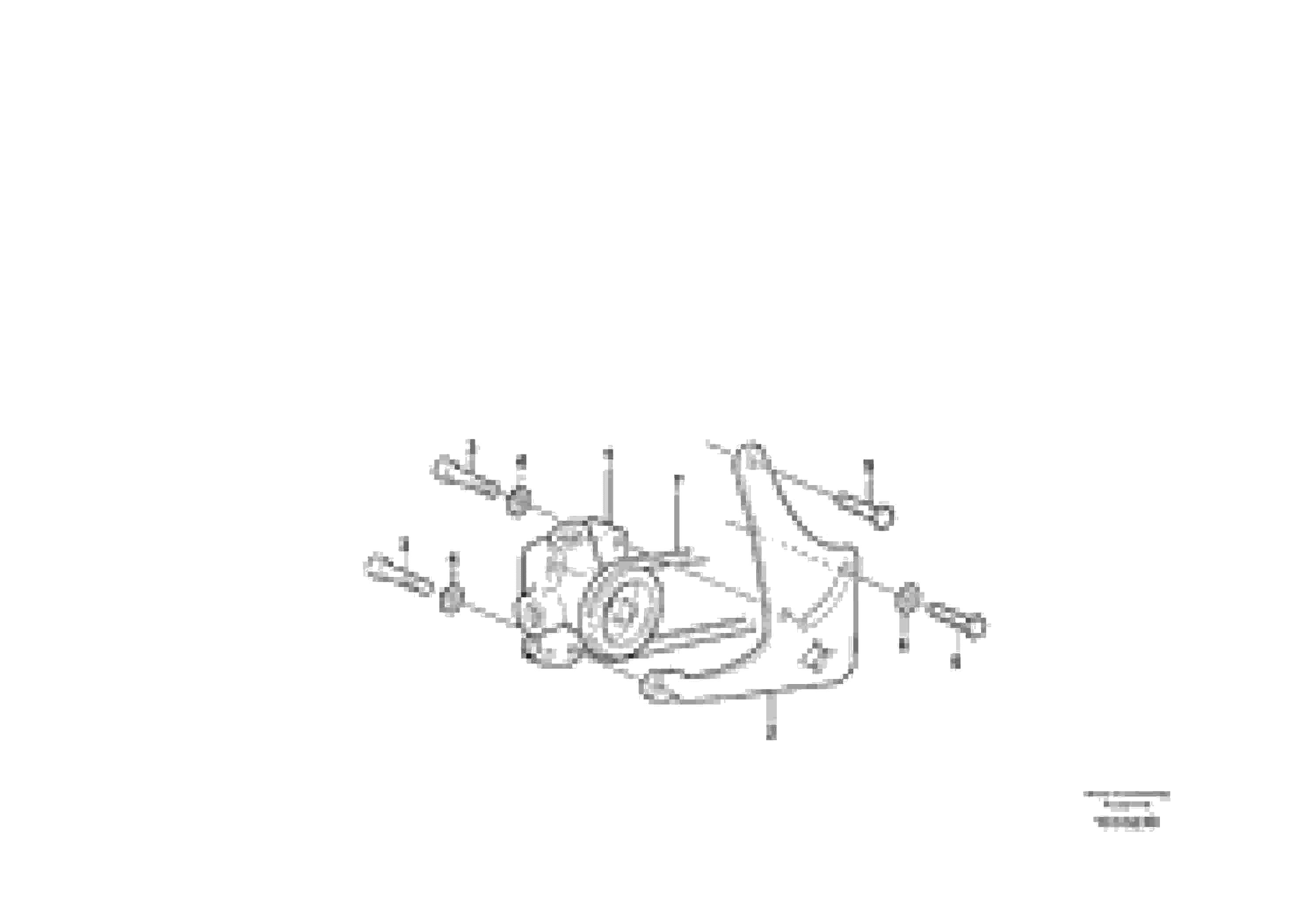 Схема запчастей Volvo L45F - 41111 Fuel pump L45F