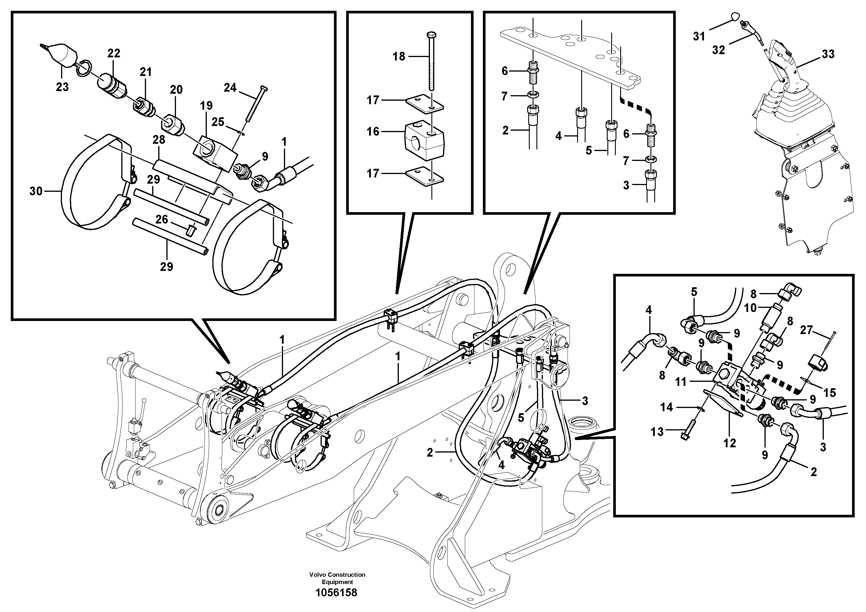 Схема запчастей Volvo L20F - 75337 Hydraulic function - Nr. 4 L20F