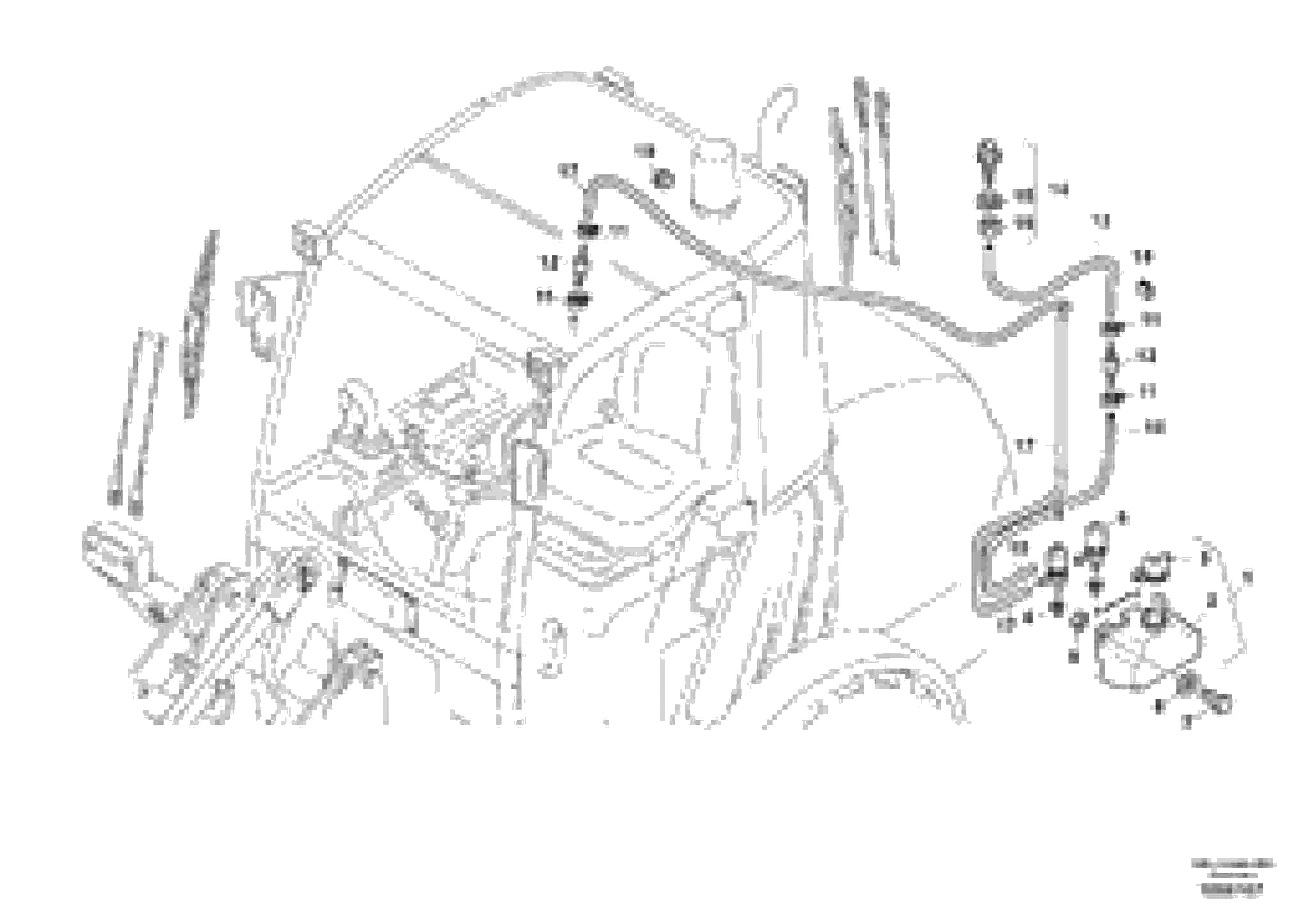 Схема запчастей Volvo L20F - 85084 Windscreen washer system L20F