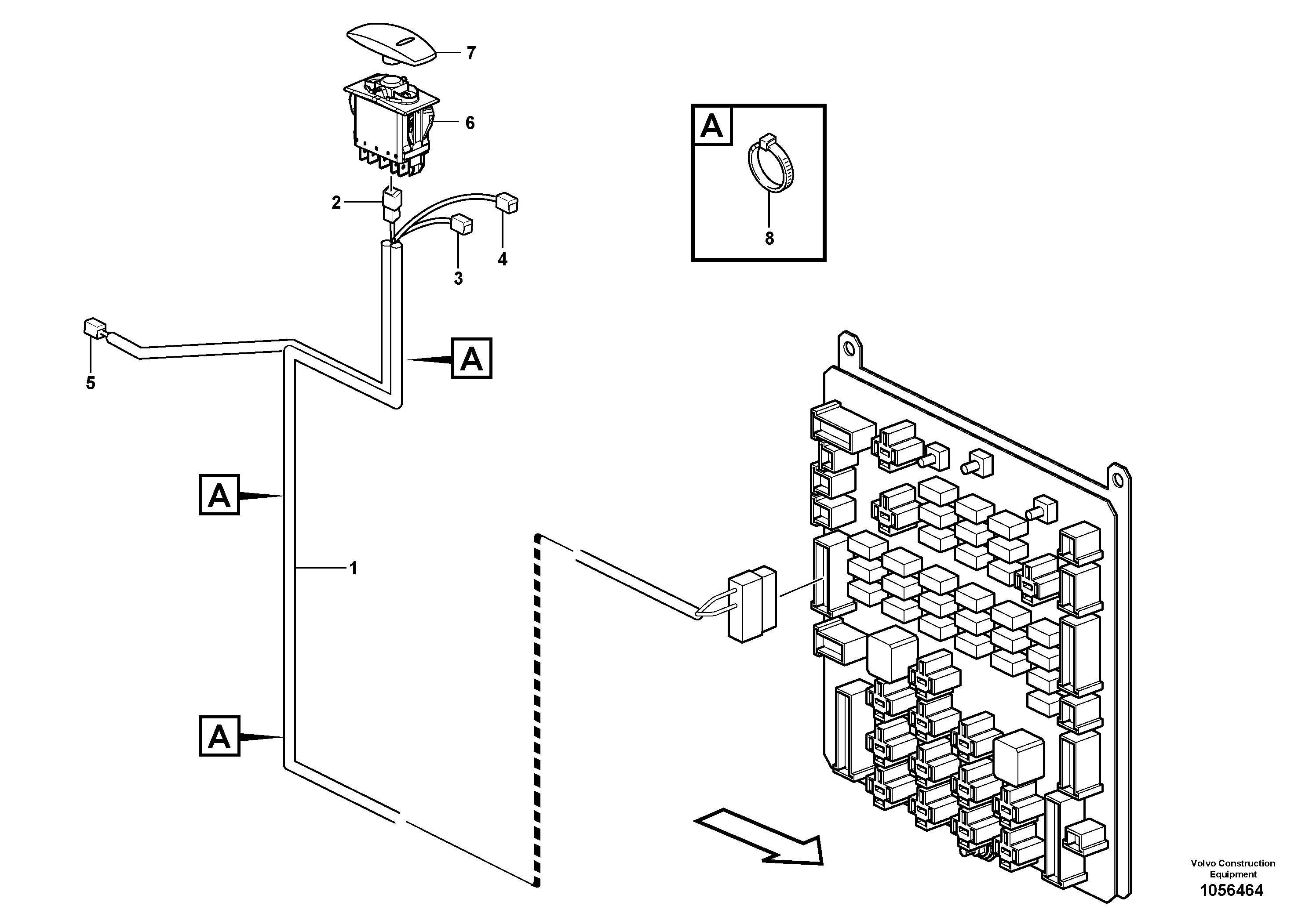 Схема запчастей Volvo L20F - 95658 Гидронасос (основной насос) L20F