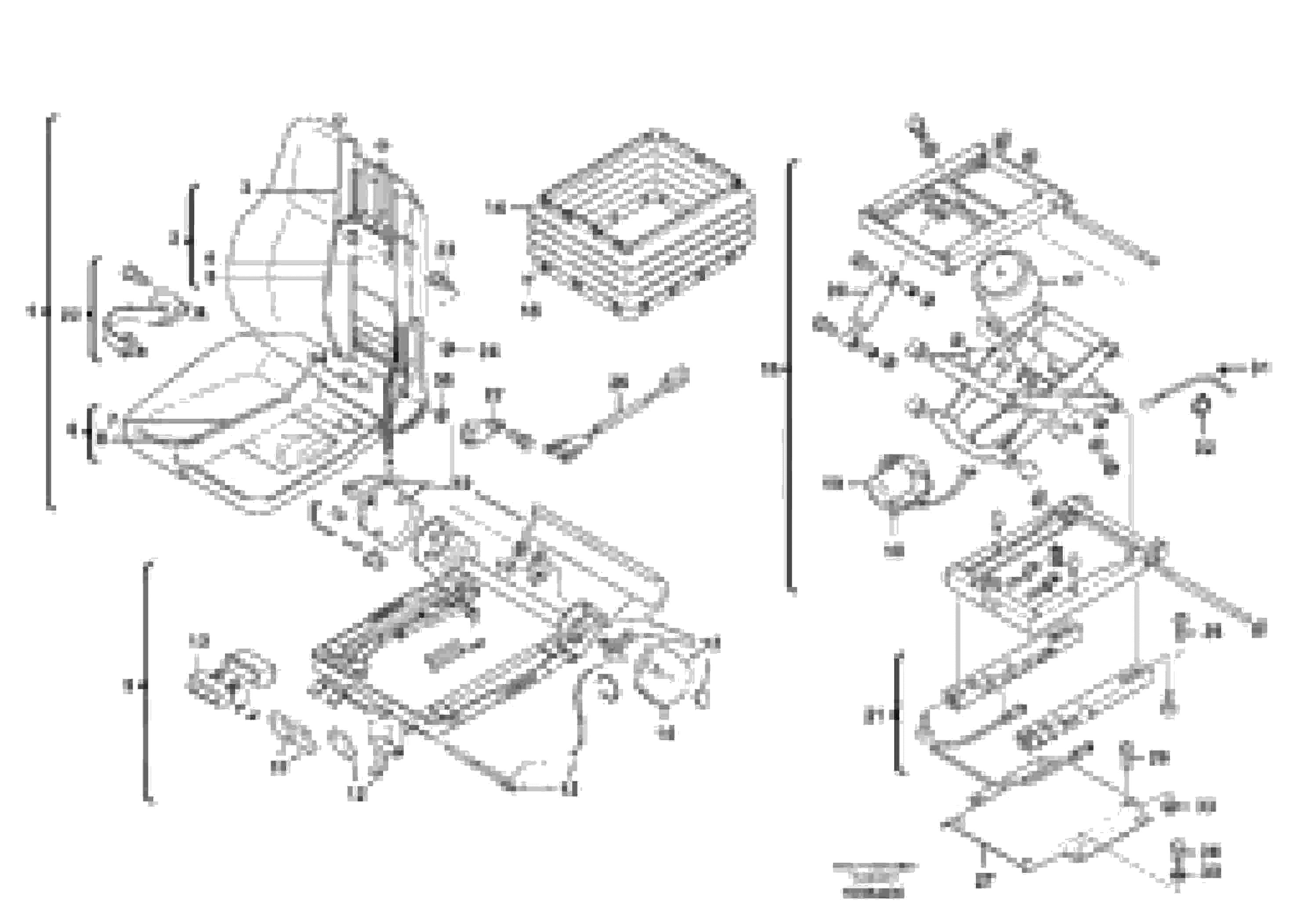 Схема запчастей Volvo L20F - 106162 Operators seat, air suspensioned with fitting parts L20F
