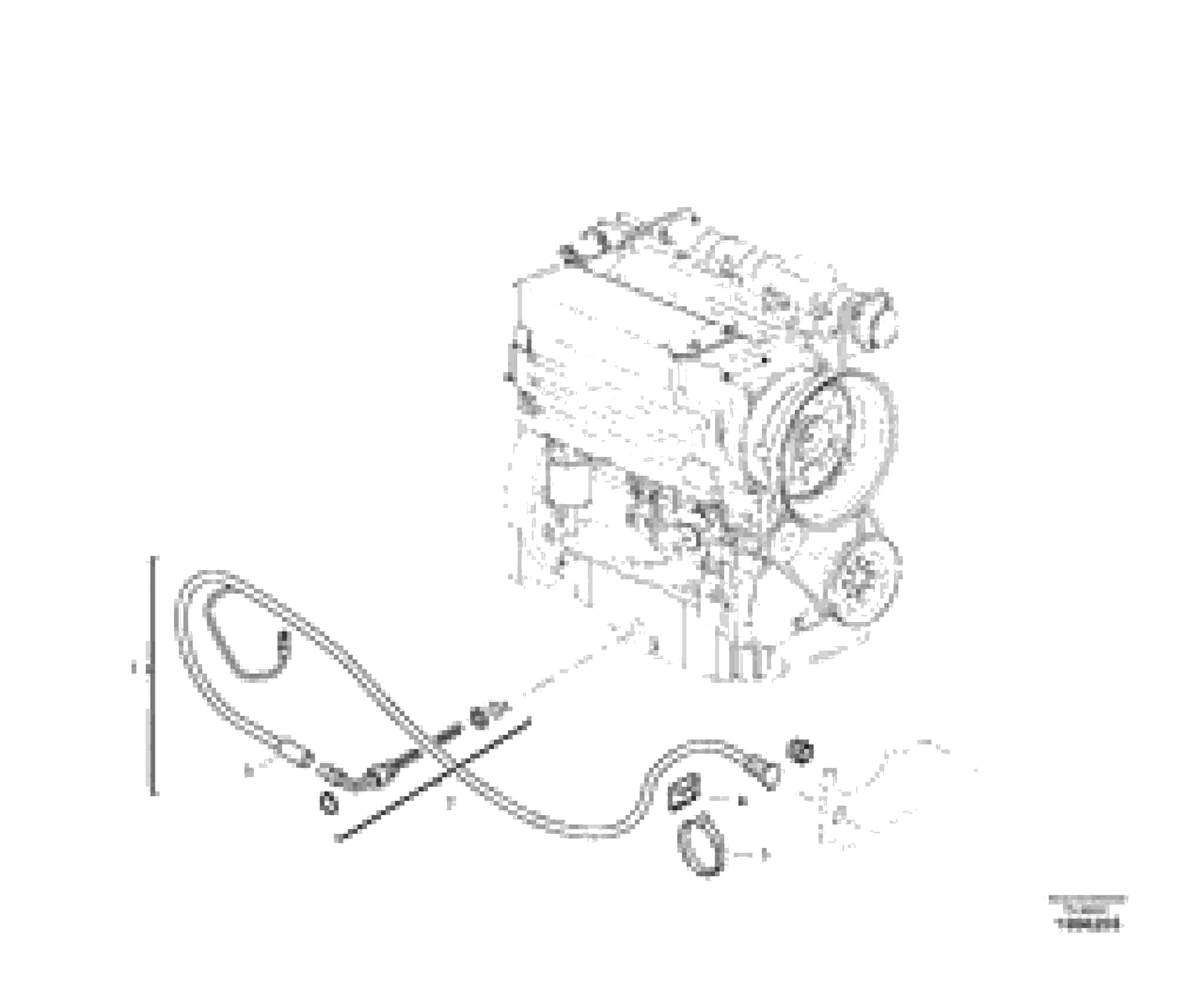 Схема запчастей Volvo L25F - 50229 Engine oil preheating L25F