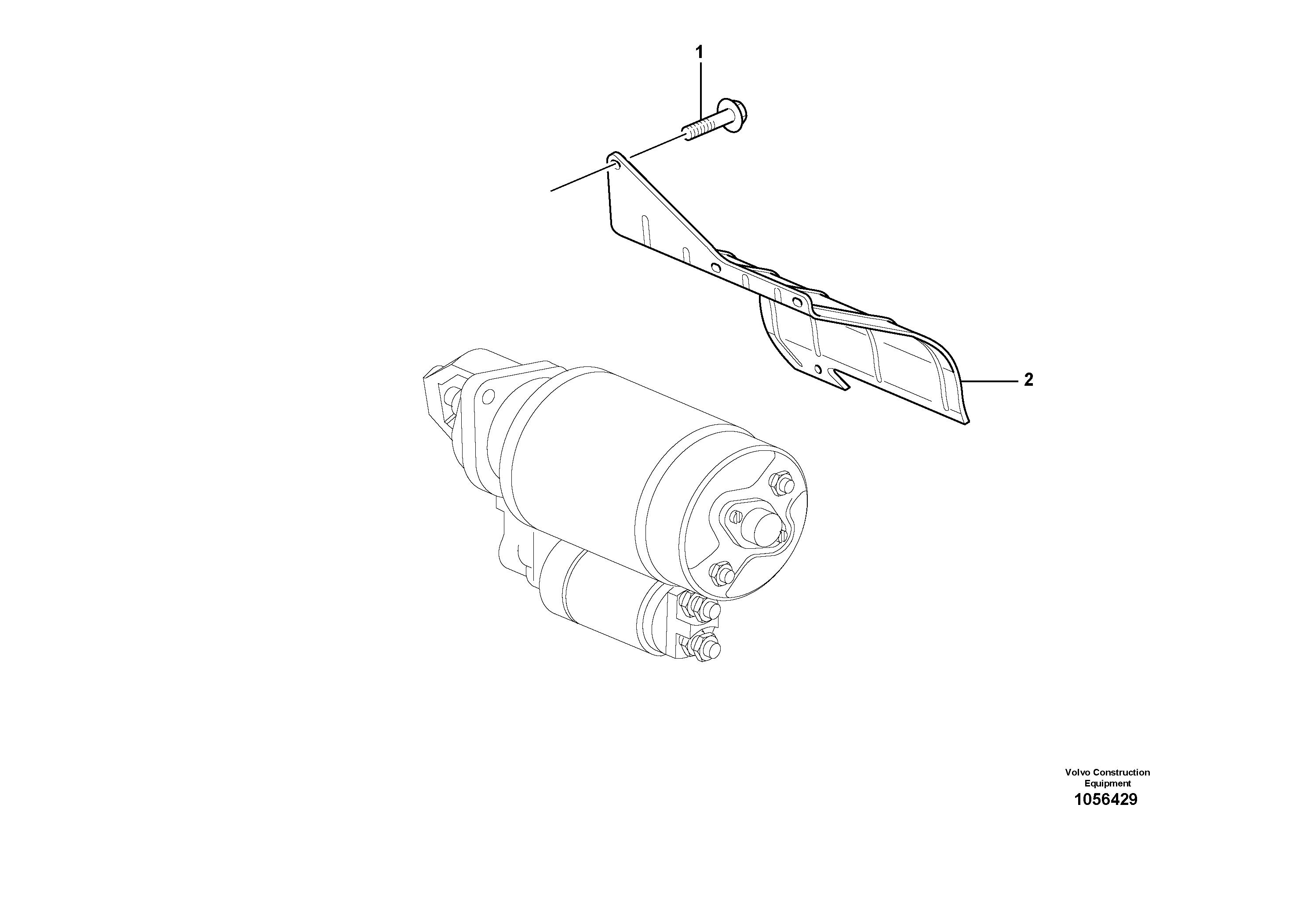 Схема запчастей Volvo L25F - 50249 Apron Plate L25F