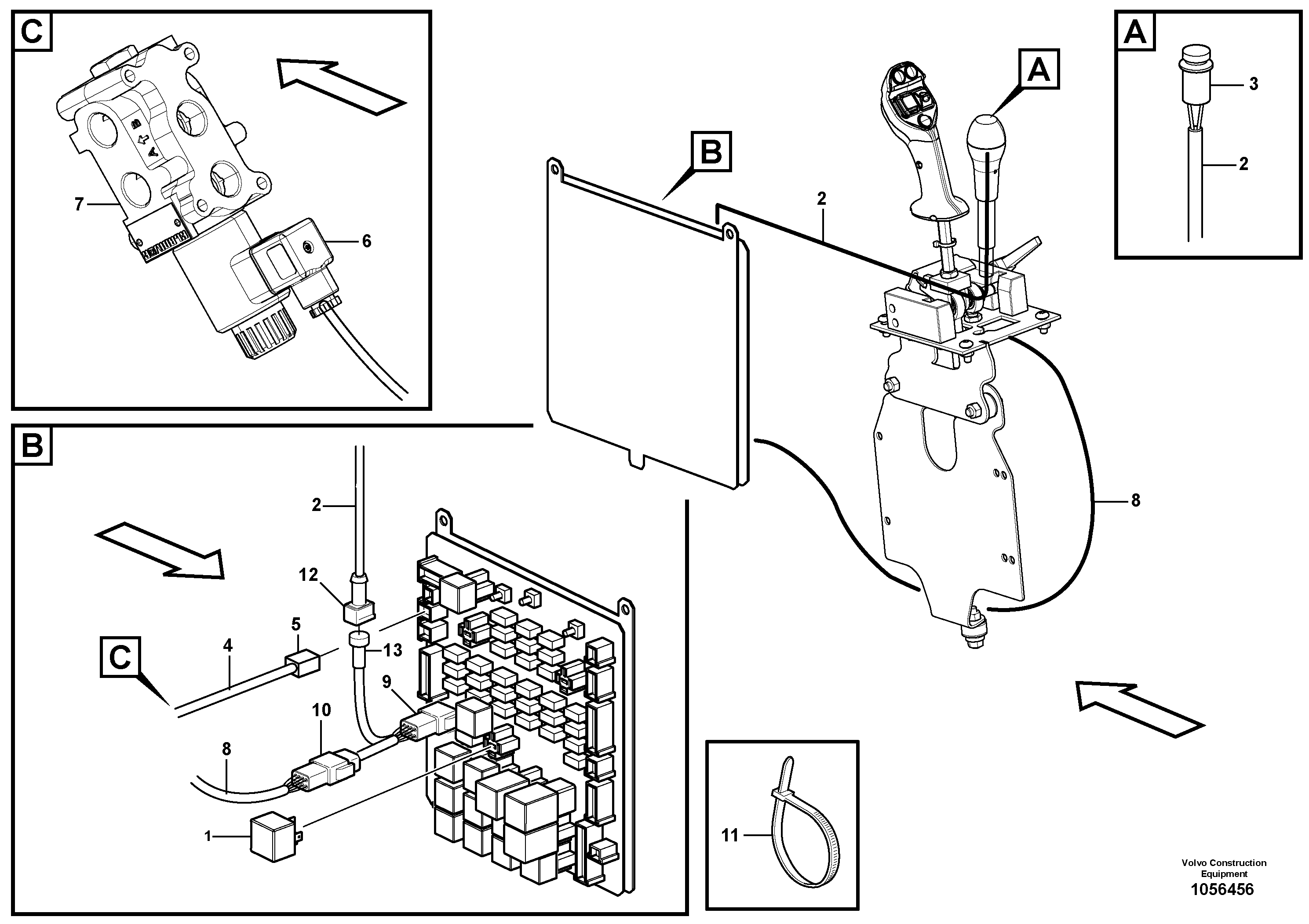 Схема запчастей Volvo L25F - 47099 Hydraulic equipment L25F