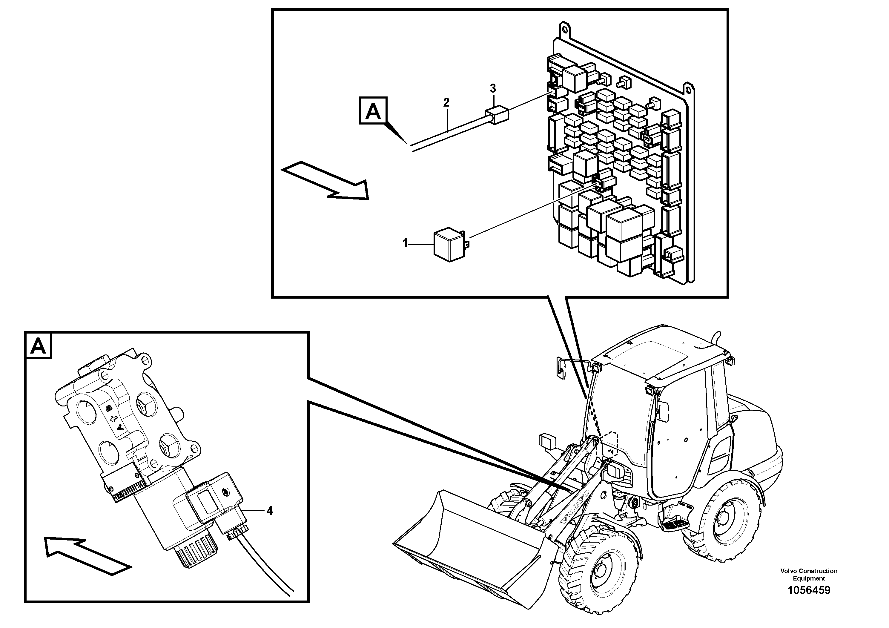 Схема запчастей Volvo L25F - 71742 Hydraulic equipment L25F
