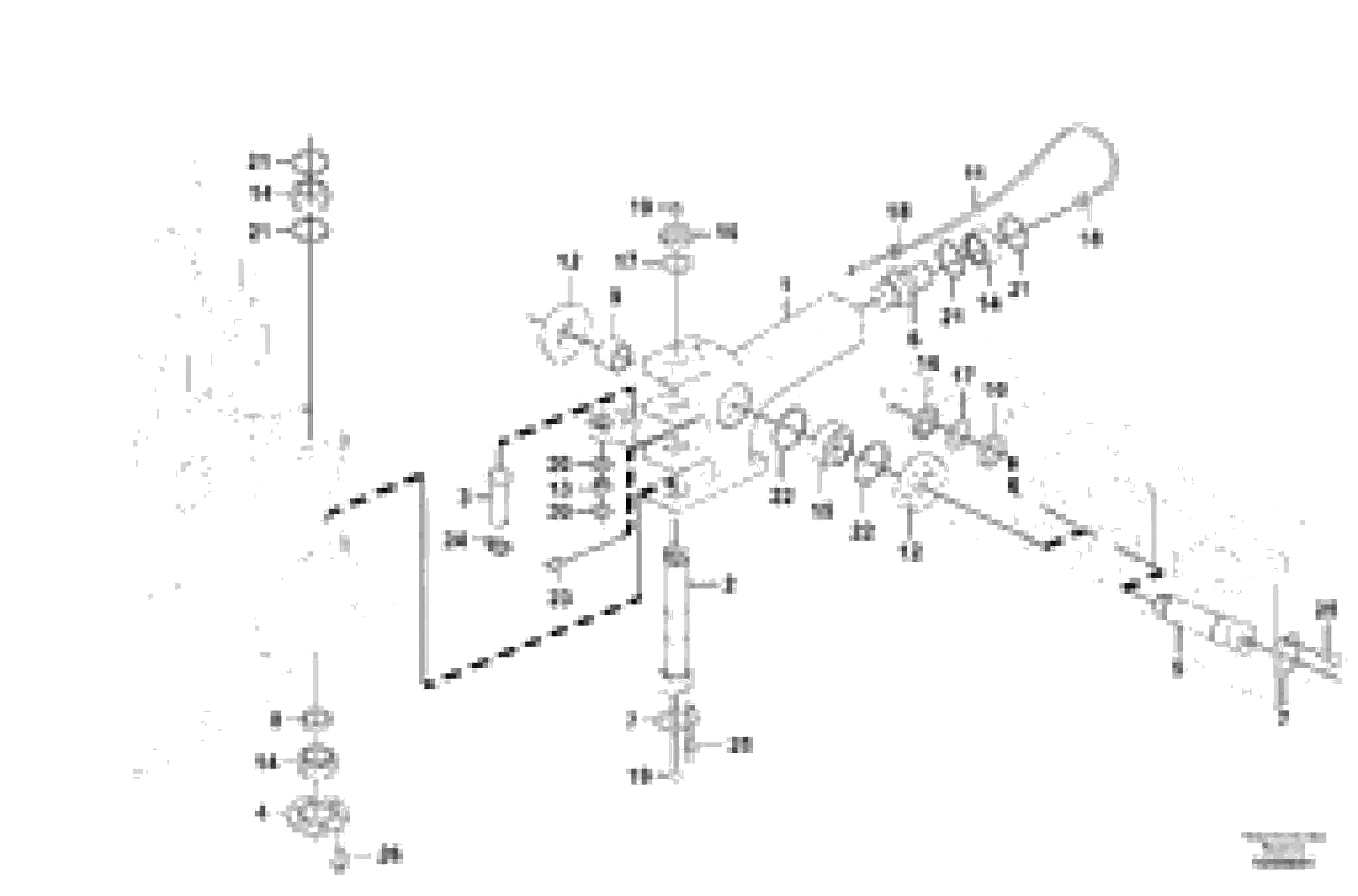 Схема запчастей Volvo L25F - 39060 Articulation point L25F