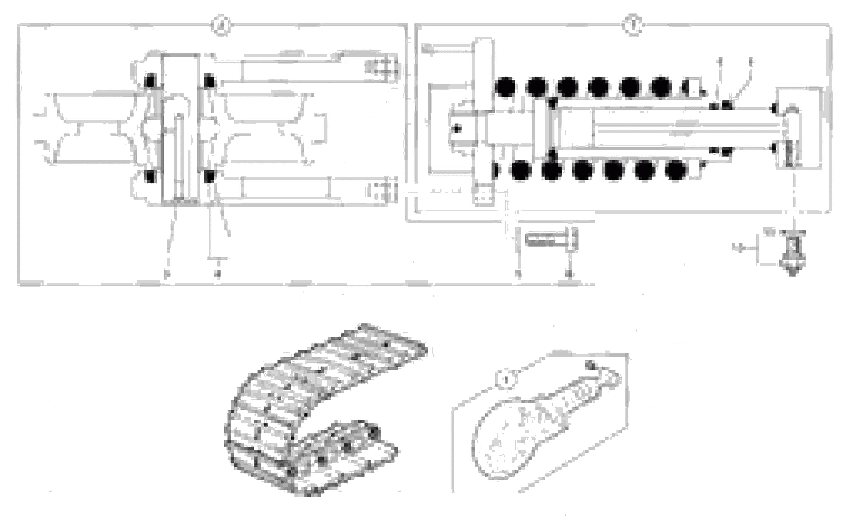 Схема запчастей Volvo EC20 TYPE 263 XT/XTV - 225 Track tensioning ( steel tracks ) 