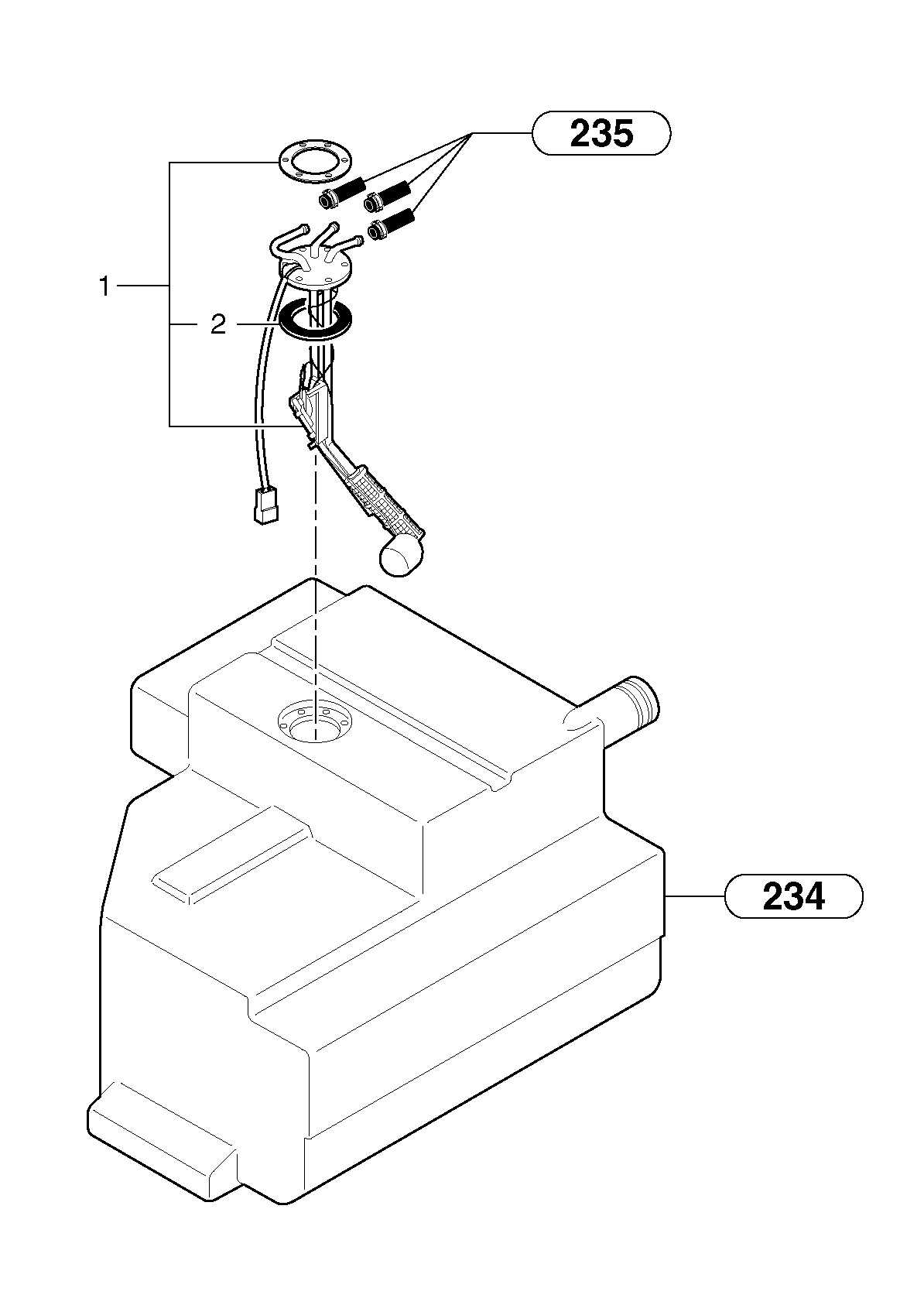 Схема запчастей Volvo EC25 TYPE 281 - 55591 Transmitter 