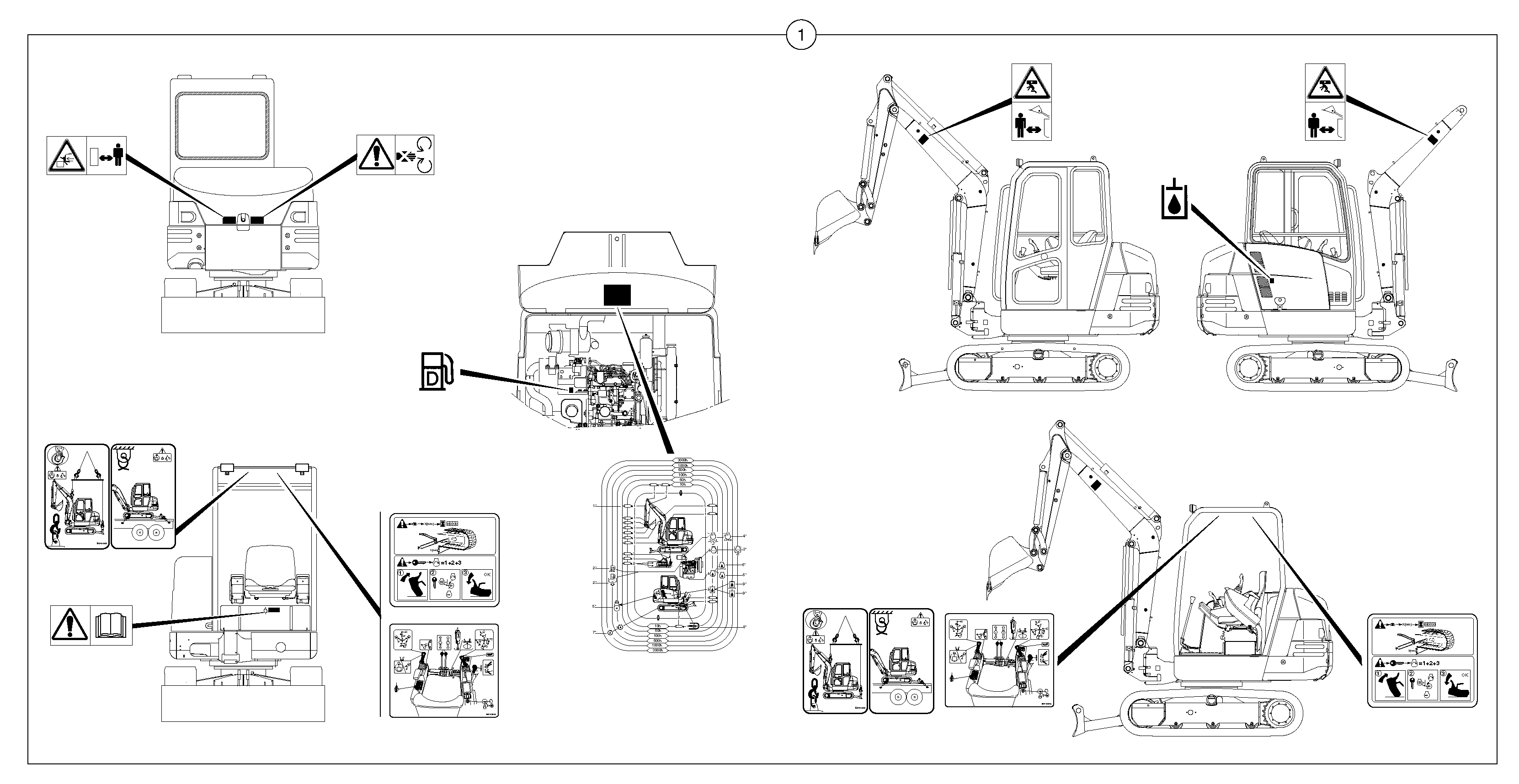 Схема запчастей Volvo EC25 TYPE 281 - 26955 Transfer 