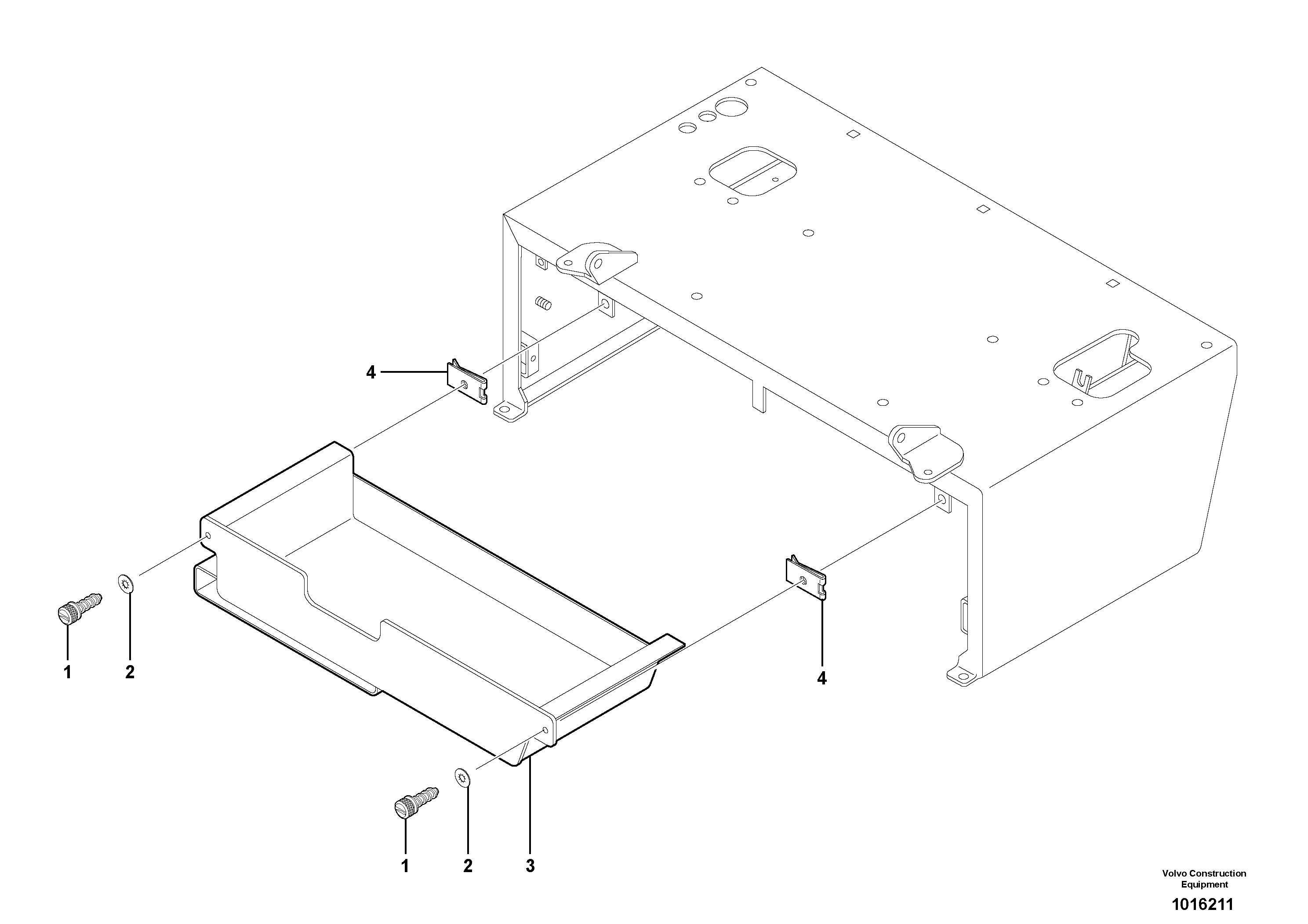 Схема запчастей Volvo EC30 TYPE 282 - 1785 Toolbox 