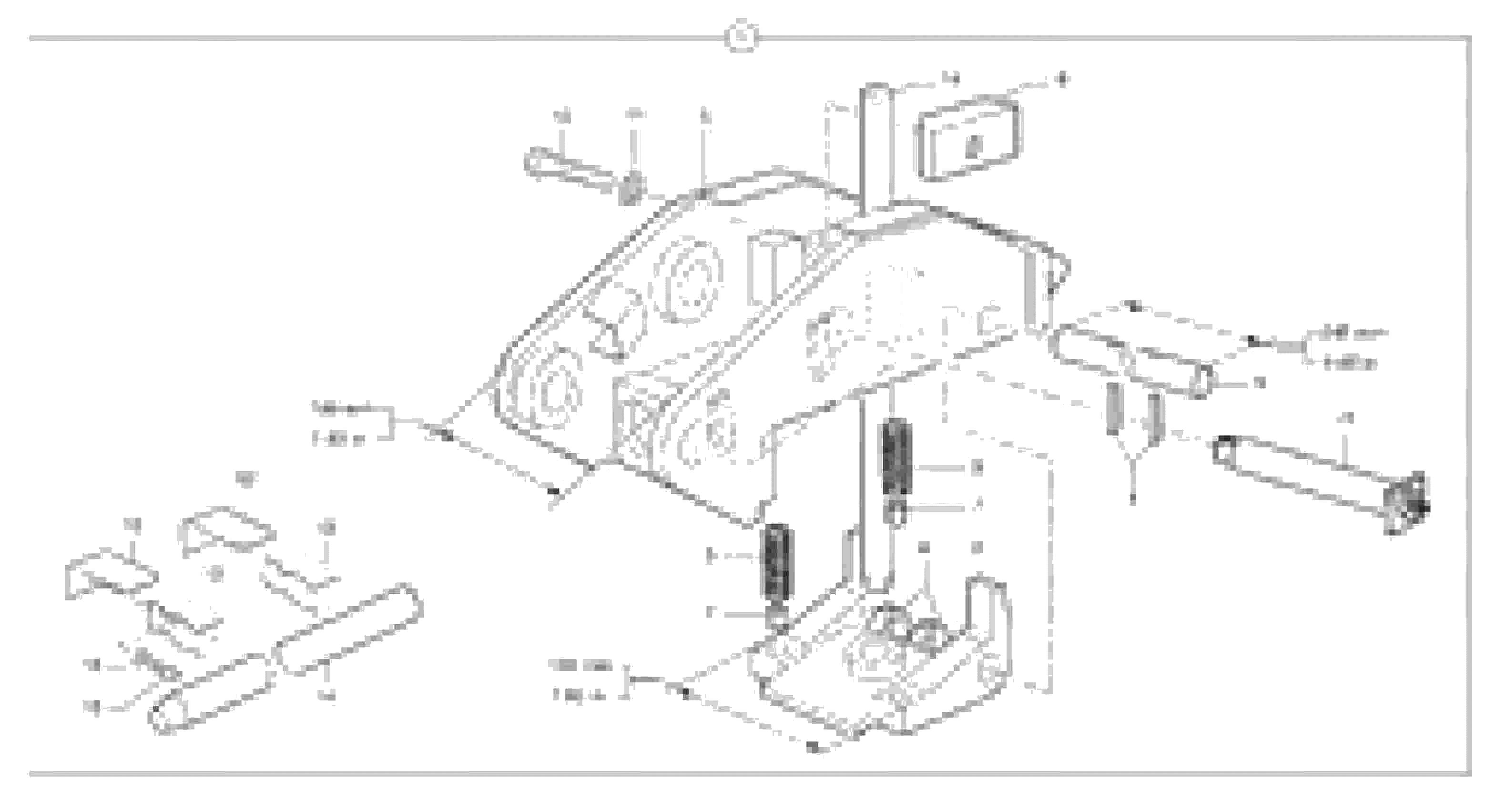 Схема запчастей Volvo EC35 TYPE 283 - 2917 Tool holder / mechanical control 