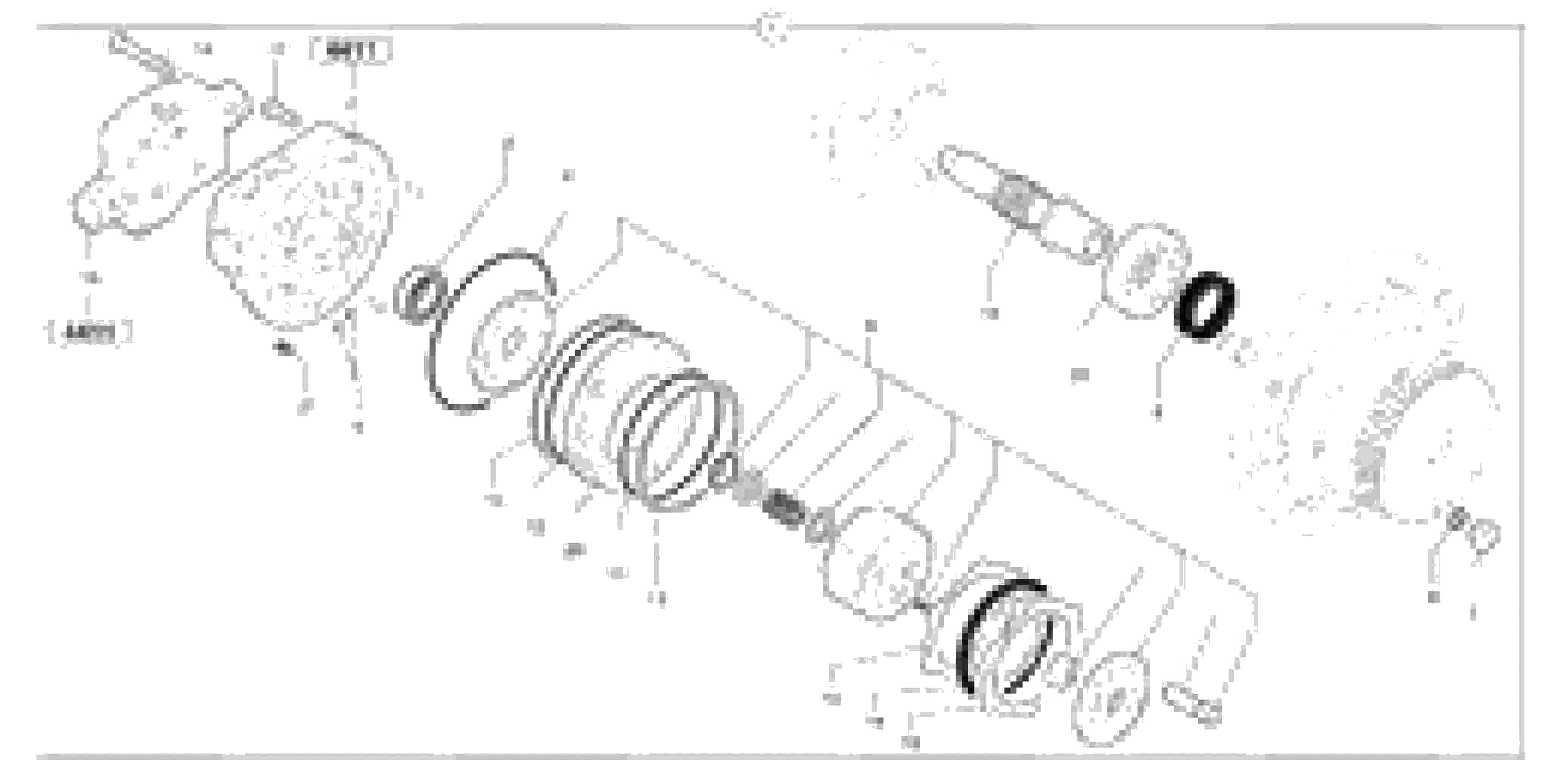 Схема запчастей Volvo EC45 TYPE 284 - 11814 Travelling gear motor assy / with brake 