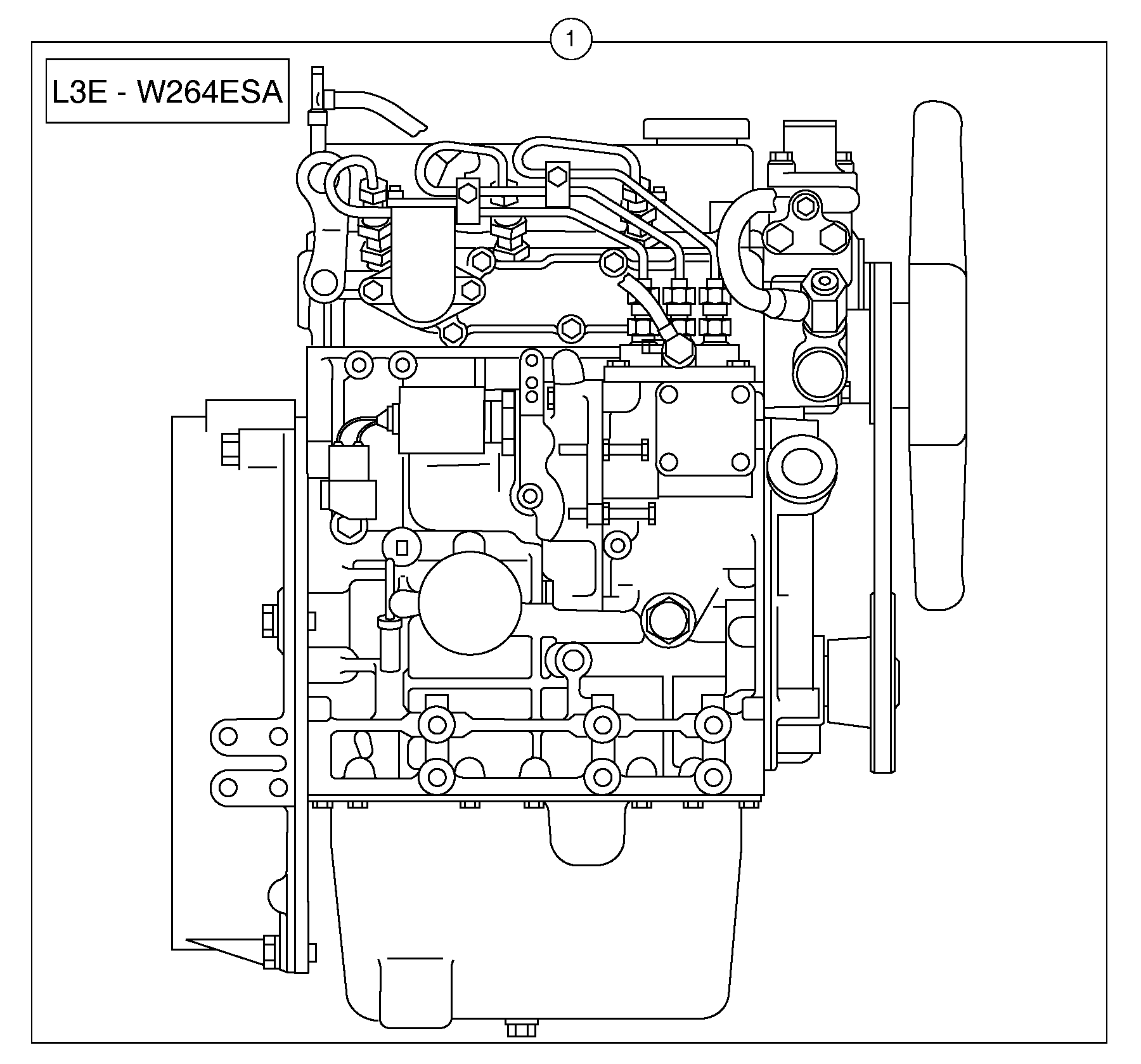 Схема запчастей Volvo EC20B TYPE 272 XT/XTV - 38681 Equipped engine 