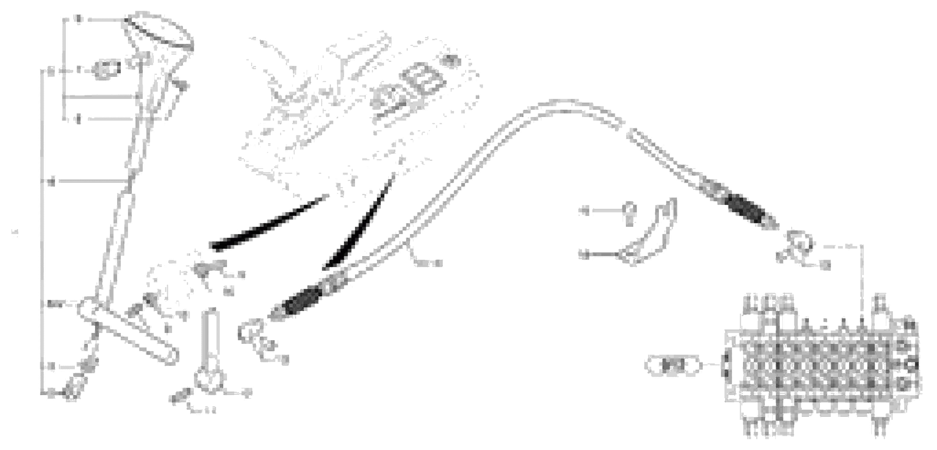 Схема запчастей Volvo EC20B TYPE 272 XT/XTV - 102364 Control lever : dozer blade 