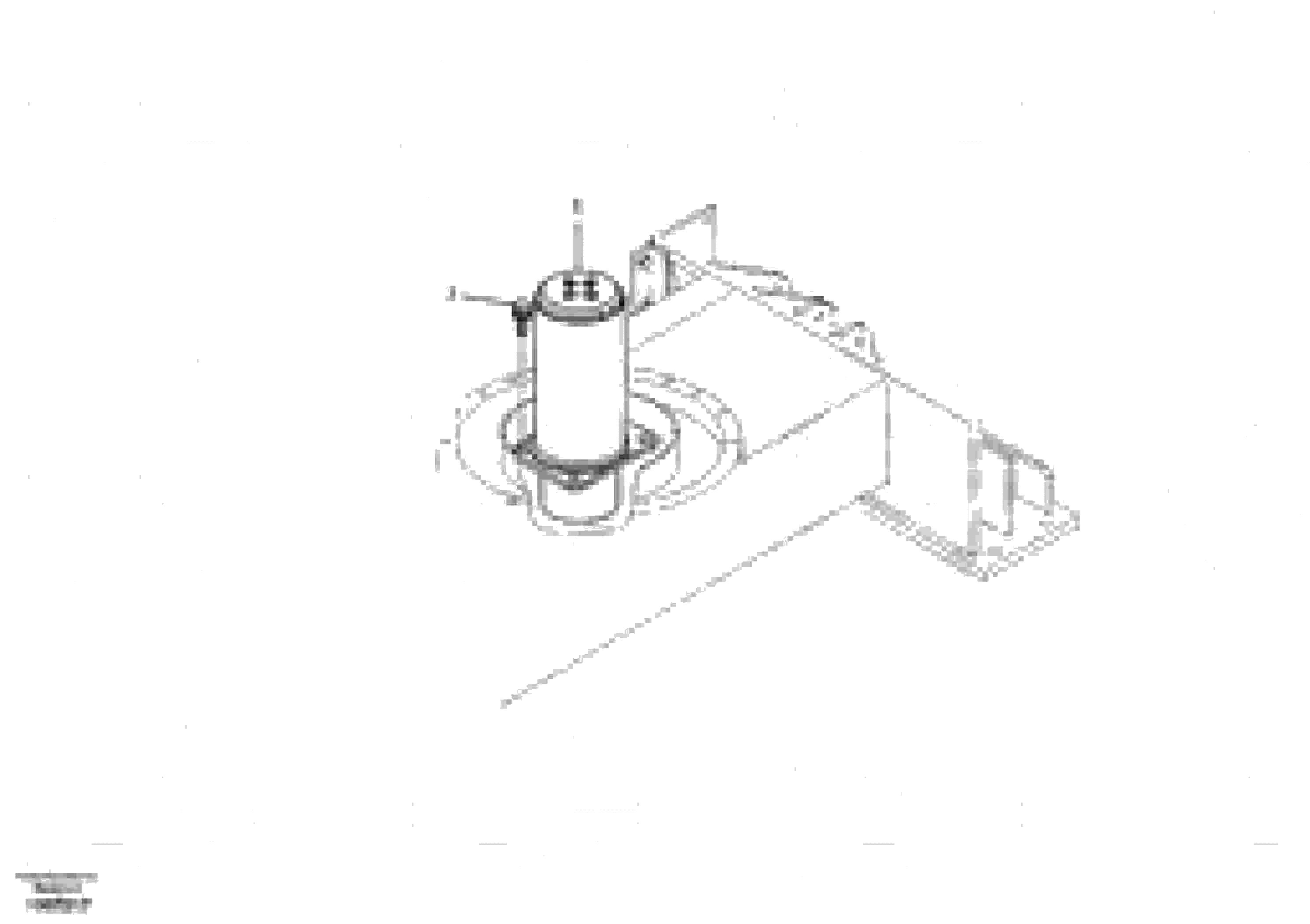Схема запчастей Volvo EW55B - 4427 Turning joint, mounting 