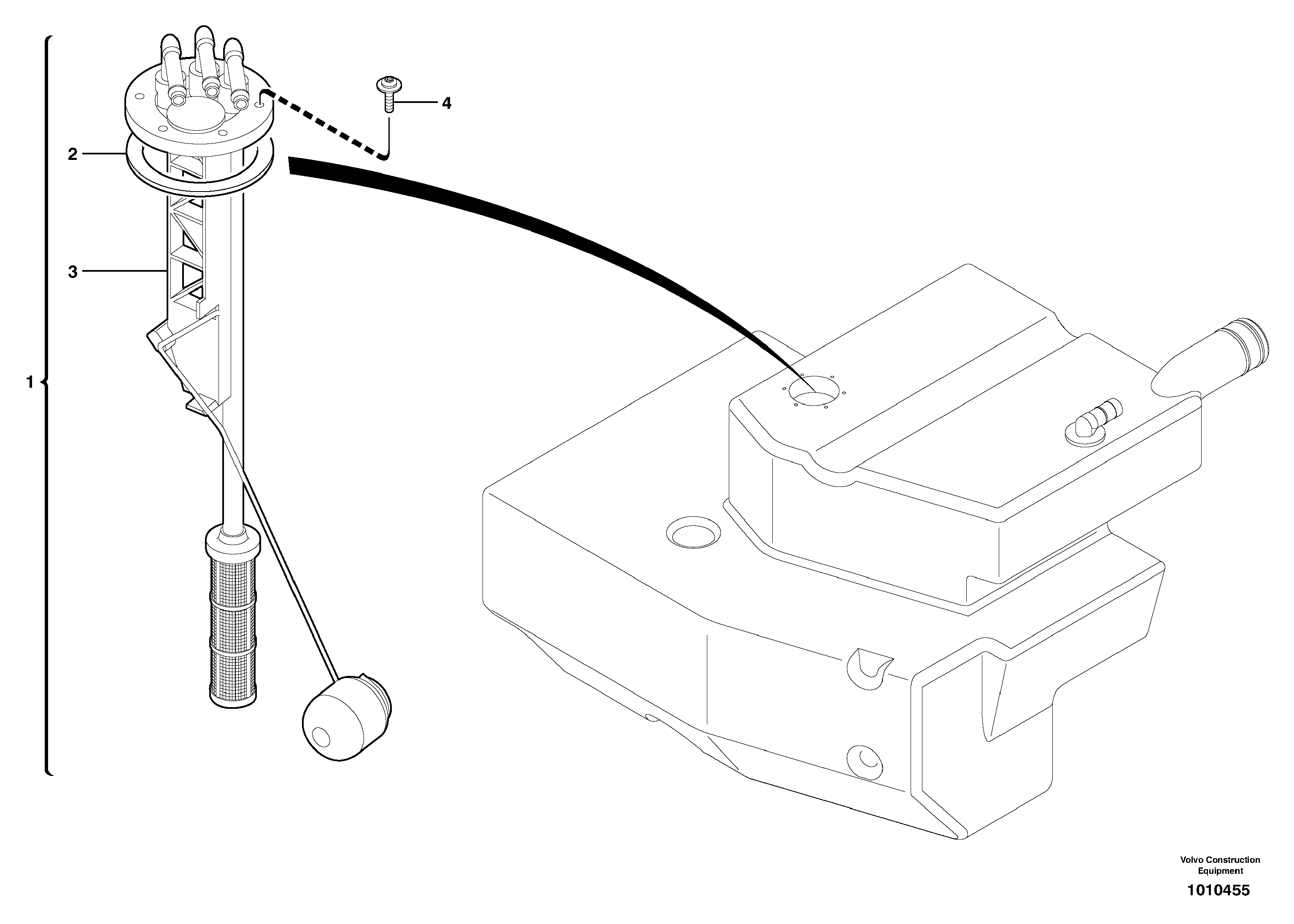 Схема запчастей Volvo ECR38 TYPE 602 - 9756 Transmitter 