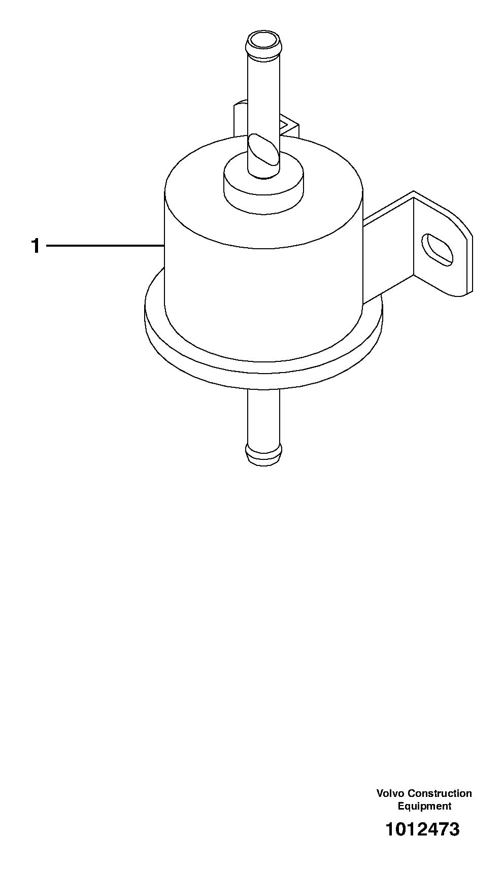 Схема запчастей Volvo ECR38 TYPE 602 - 7250 Fuel pump 