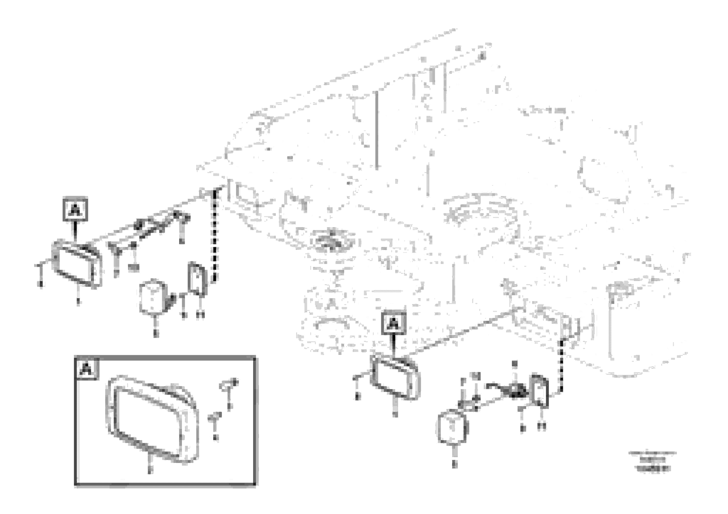 Схема запчастей Volvo EW60C - 65109 Lighting, front 